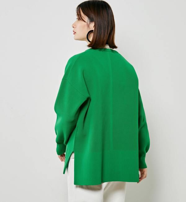 Soffitto「サイドスリットオーバーサイズニットカーディガン」|カーディガン|