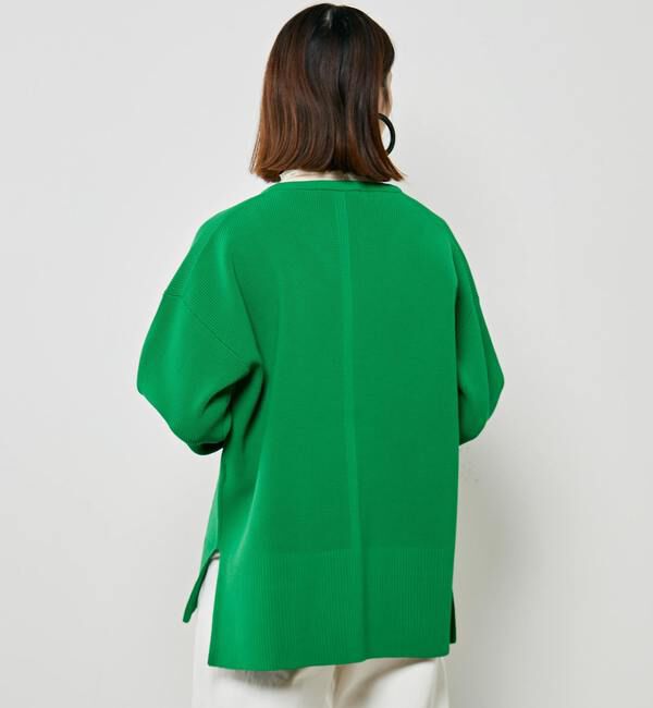 Soffitto「サイドスリットオーバーサイズニットカーディガン」|カーディガン|