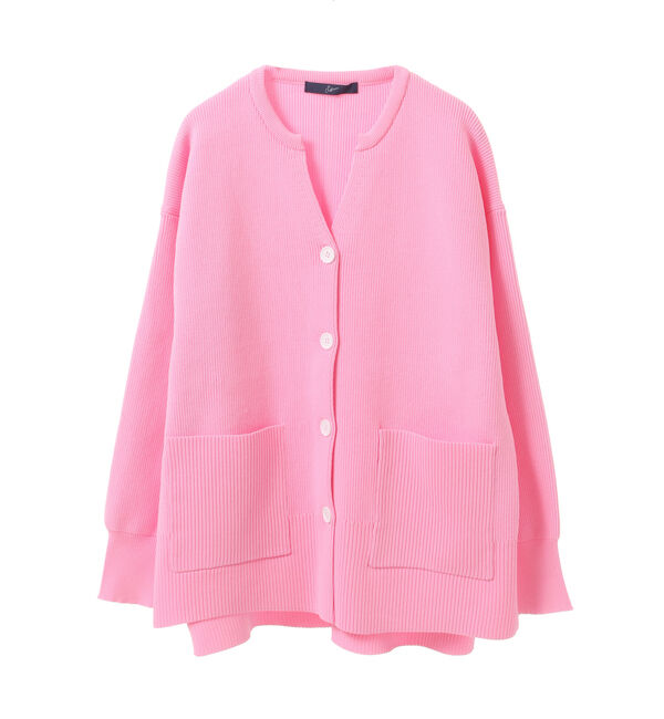 Soffitto「サイドスリットオーバーサイズニットカーディガン」|カーディガン|