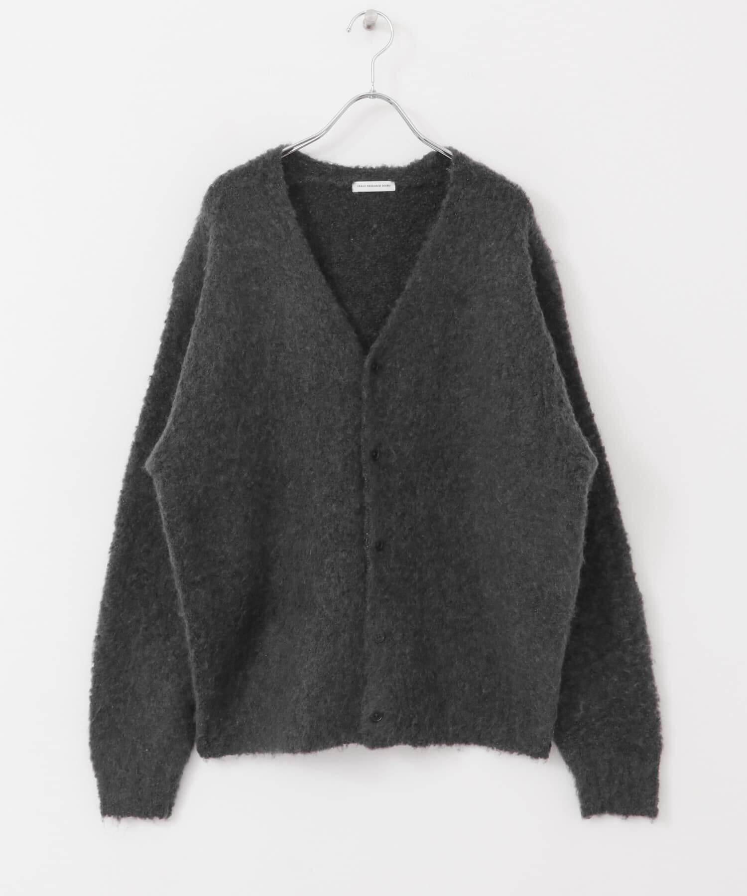 URBAN RESEARCH DOORS「MIXカラー ヘアリーニットカーディガン」|カーディガン|