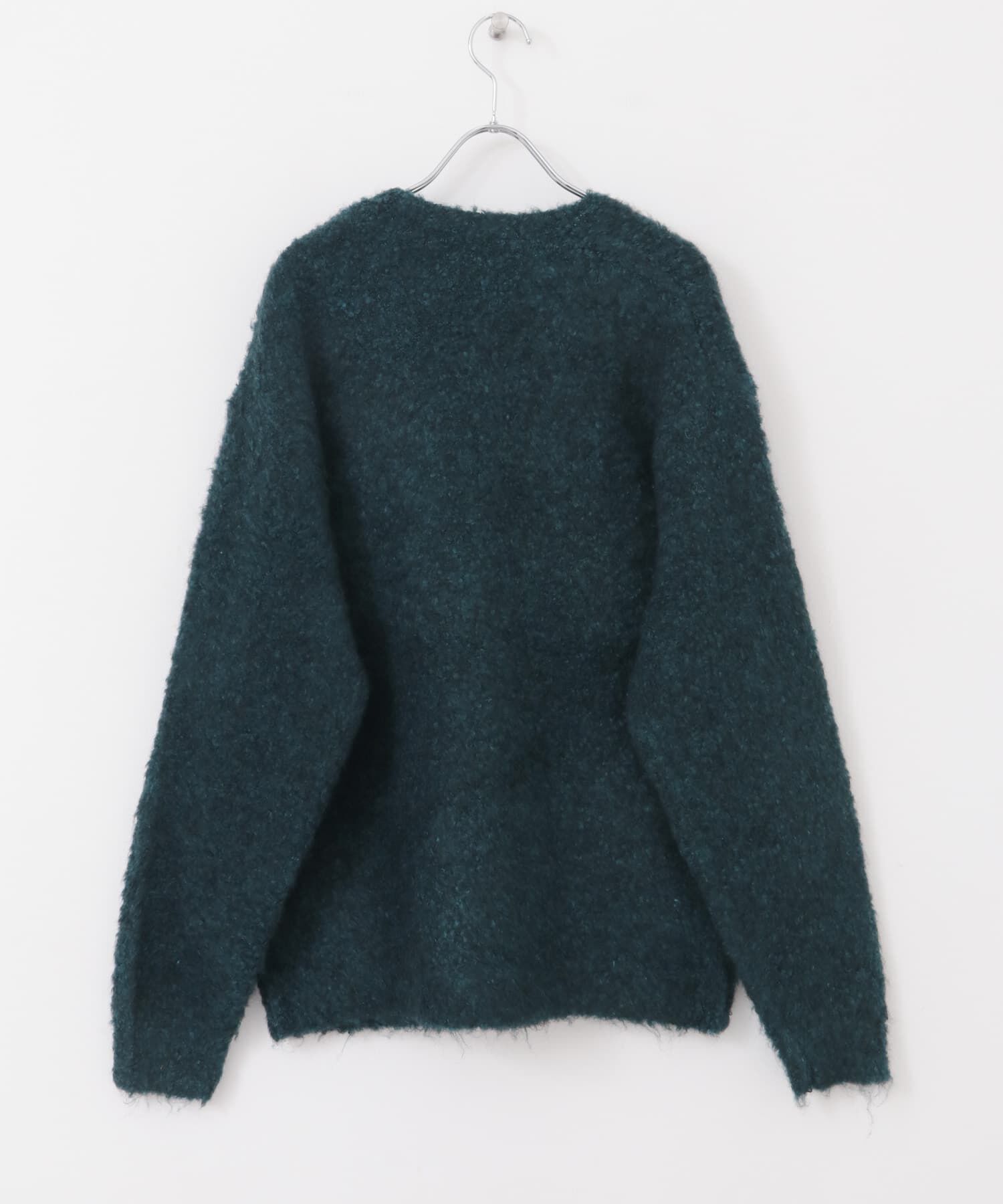 URBAN RESEARCH DOORS「MIXカラー ヘアリーニットカーディガン」|カーディガン|