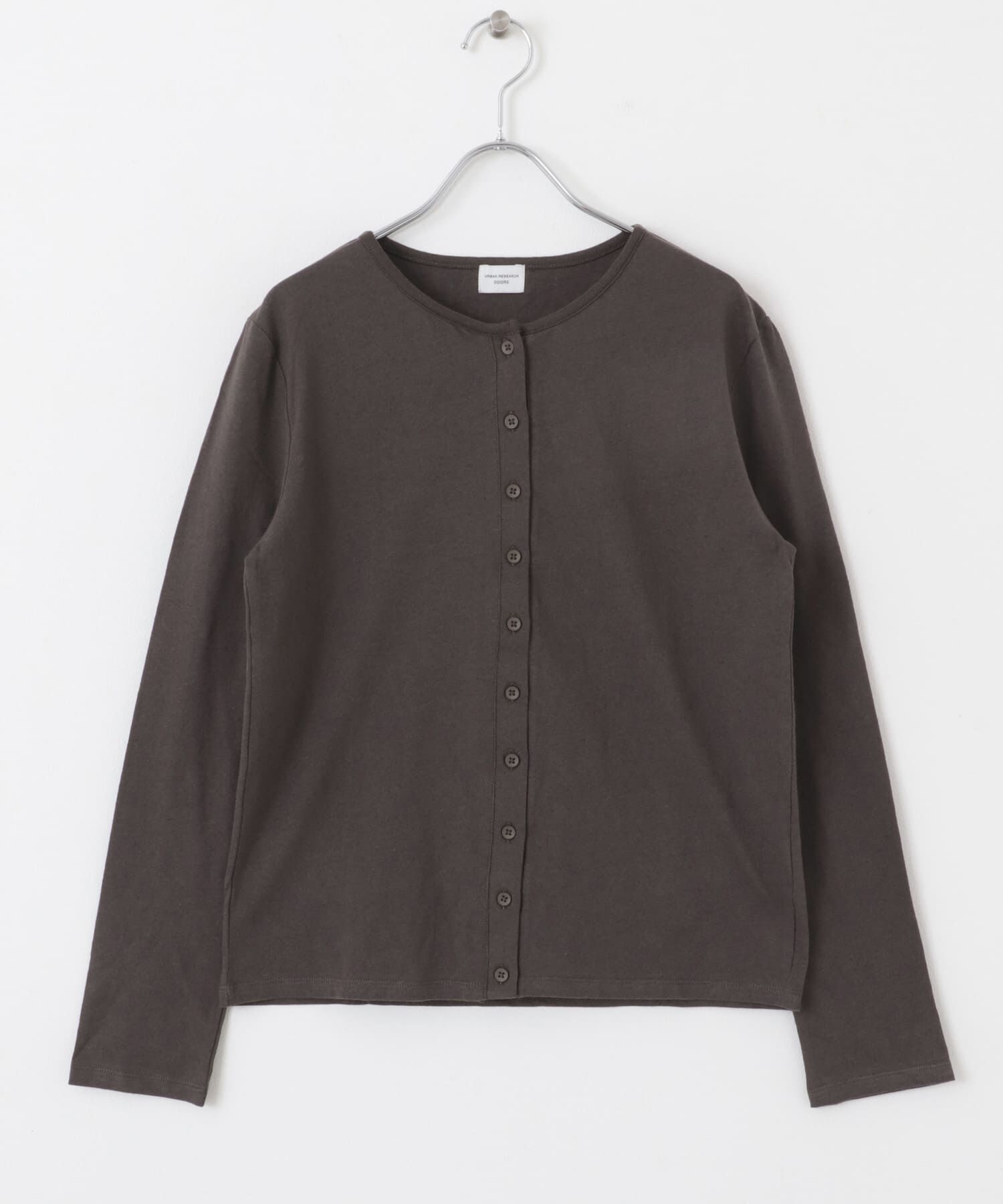 URBAN RESEARCH DOORS「コットンリネンカットカーディガン」|カーディガン|