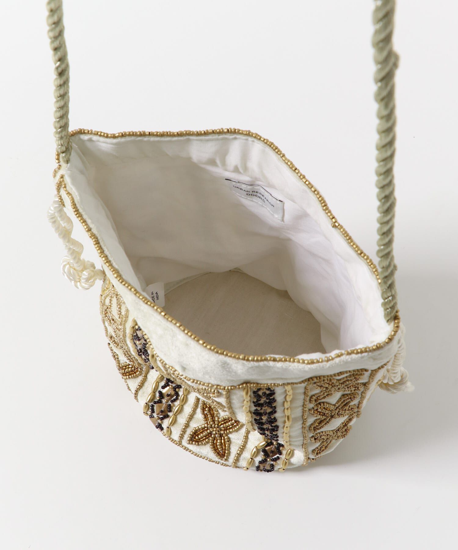 URBAN RESEARCH DOORS「インドビーズ巾着バッグ」|ショルダー・メッセンジャー|