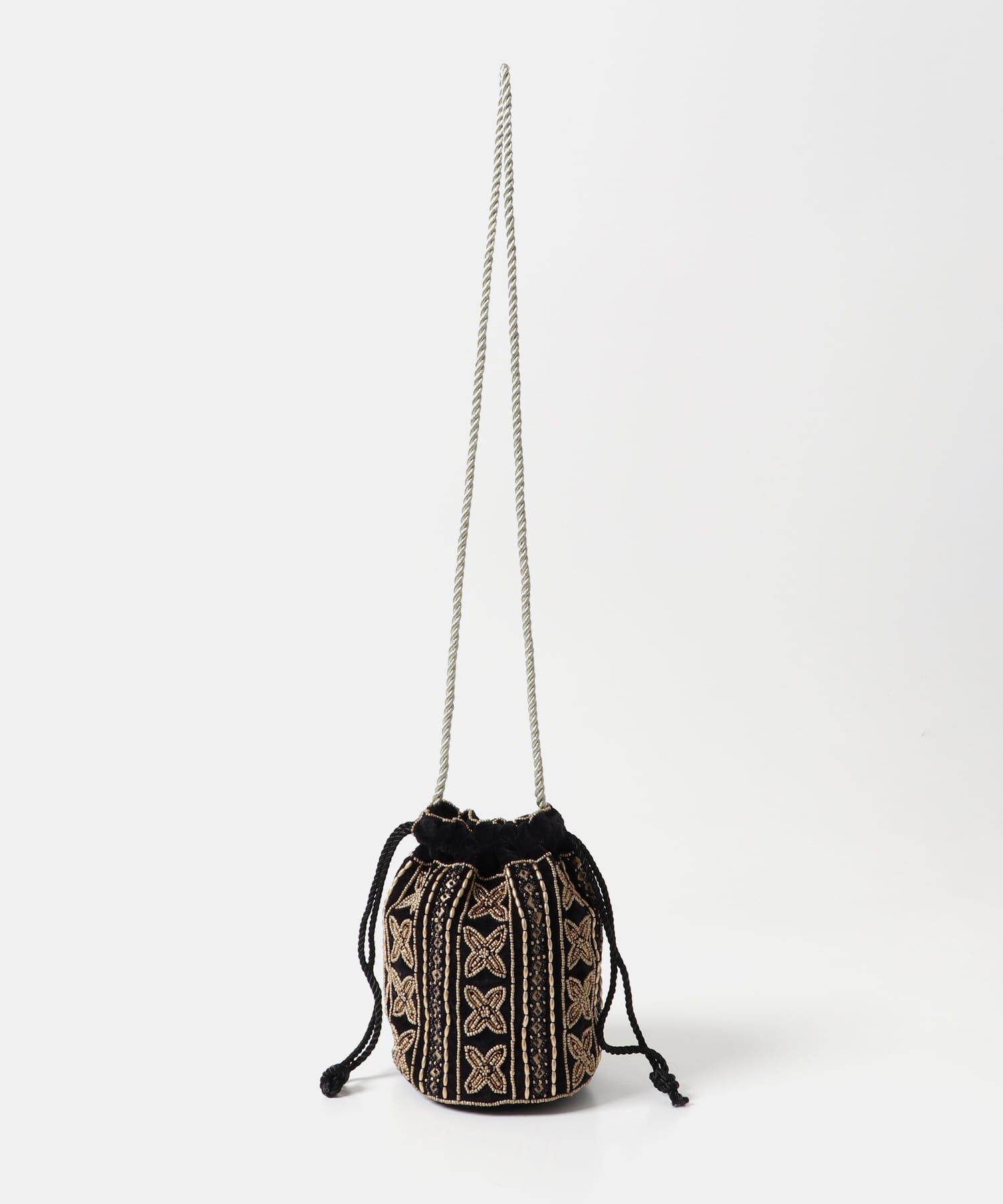 URBAN RESEARCH DOORS「インドビーズ巾着バッグ」|ショルダー・メッセンジャー|