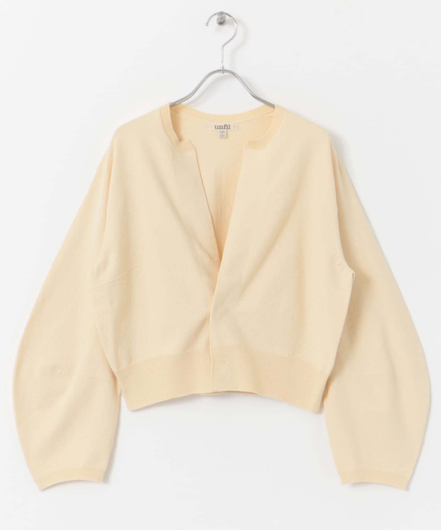 URBAN RESEARCH DOORS「unfil　crew-neck cardigan」|カーディガン|