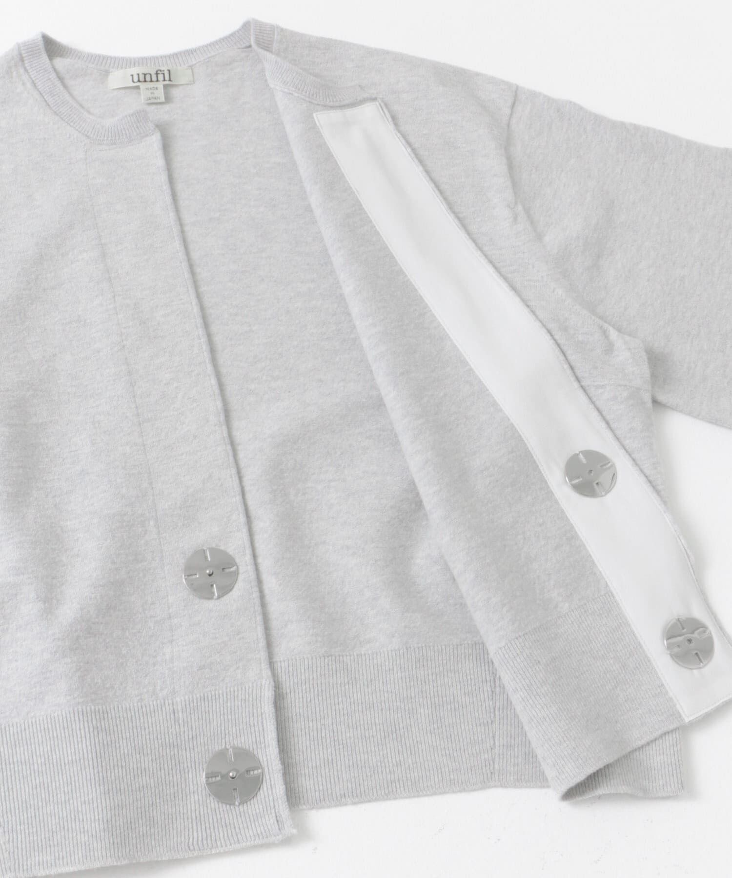 URBAN RESEARCH DOORS「unfil　crew-neck cardigan」|カーディガン|