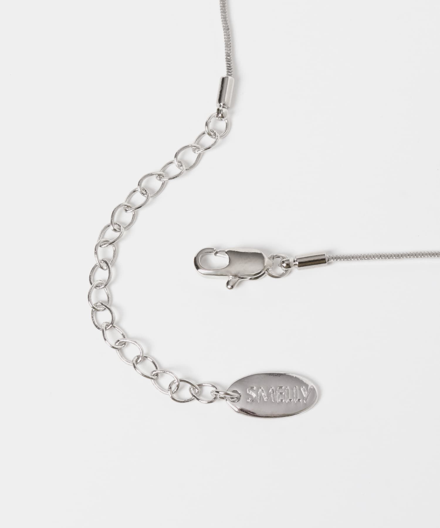 SMELLY「シンプルスネークチェーンネックレス」|ネックレス|