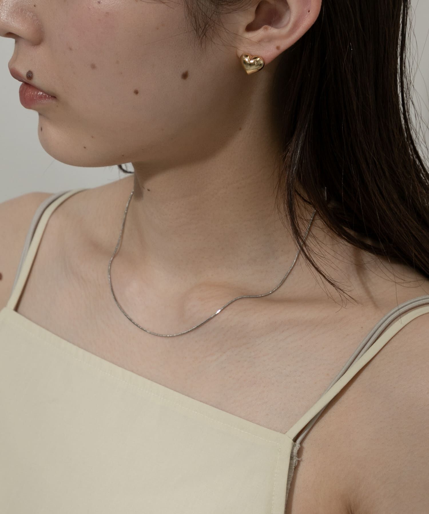 SMELLY「シンプルスネークチェーンネックレス」|ネックレス|