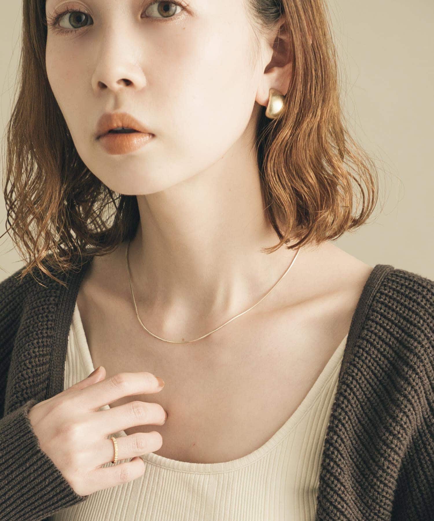 SMELLY「シンプルスネークチェーンネックレス」|ネックレス|