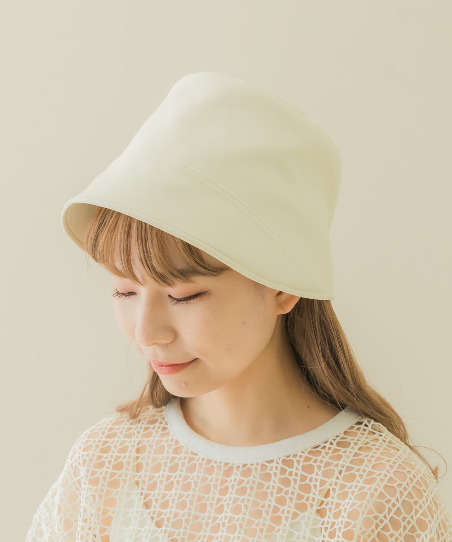 SMELLY「フロントラインフェイクレザーハット」|ハット|