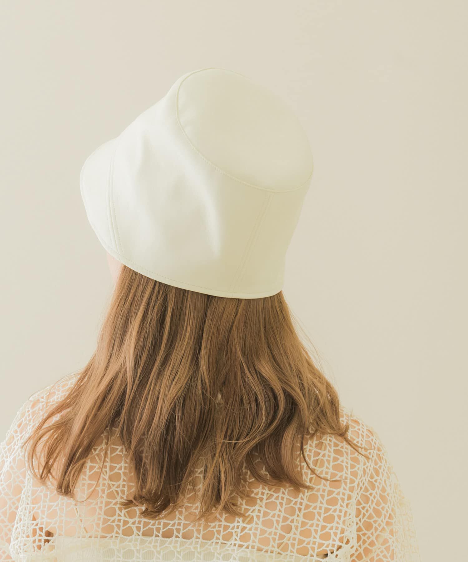 SMELLY「フロントラインフェイクレザーハット」|ハット|