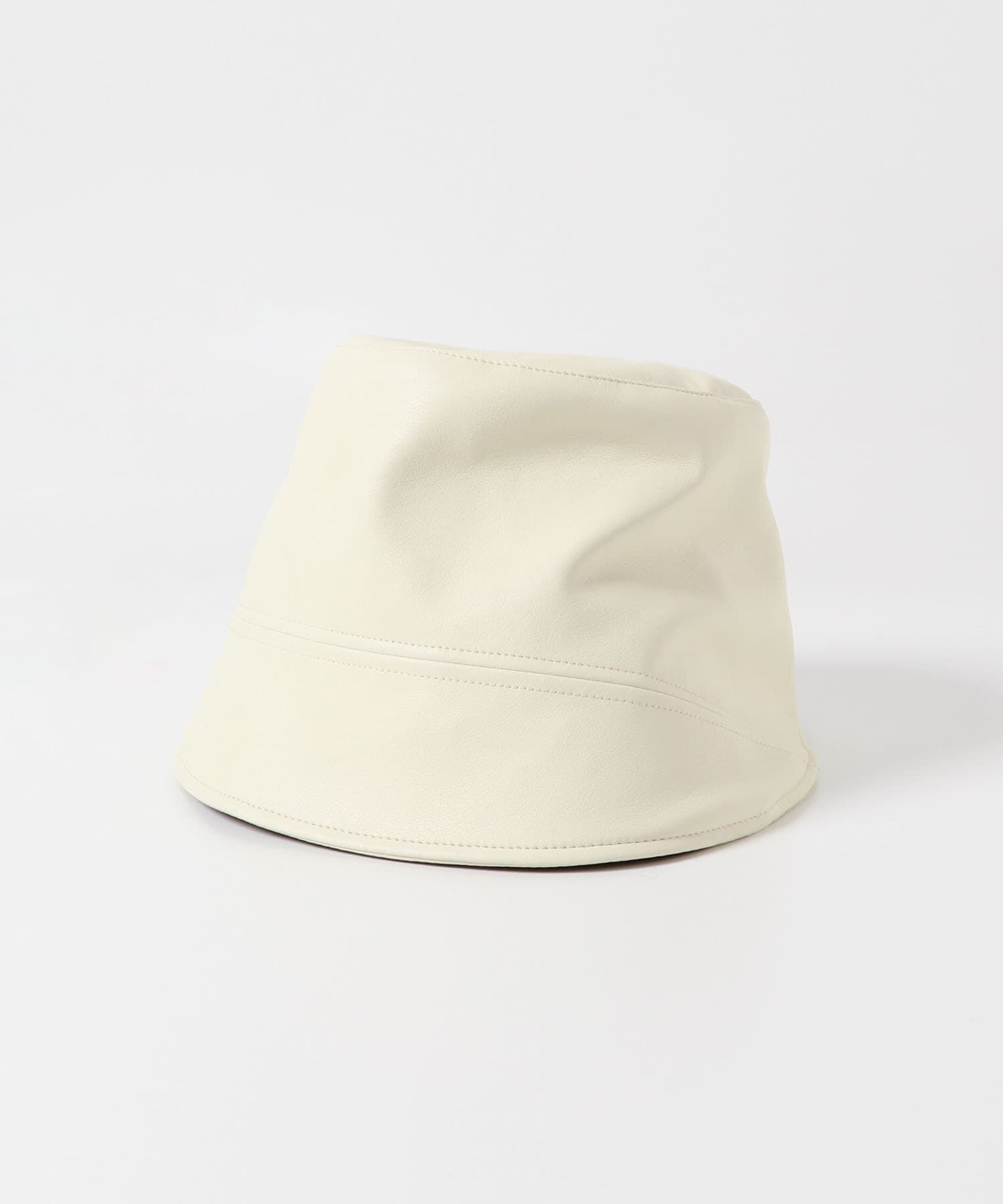 SMELLY「フロントラインフェイクレザーハット」|ハット|