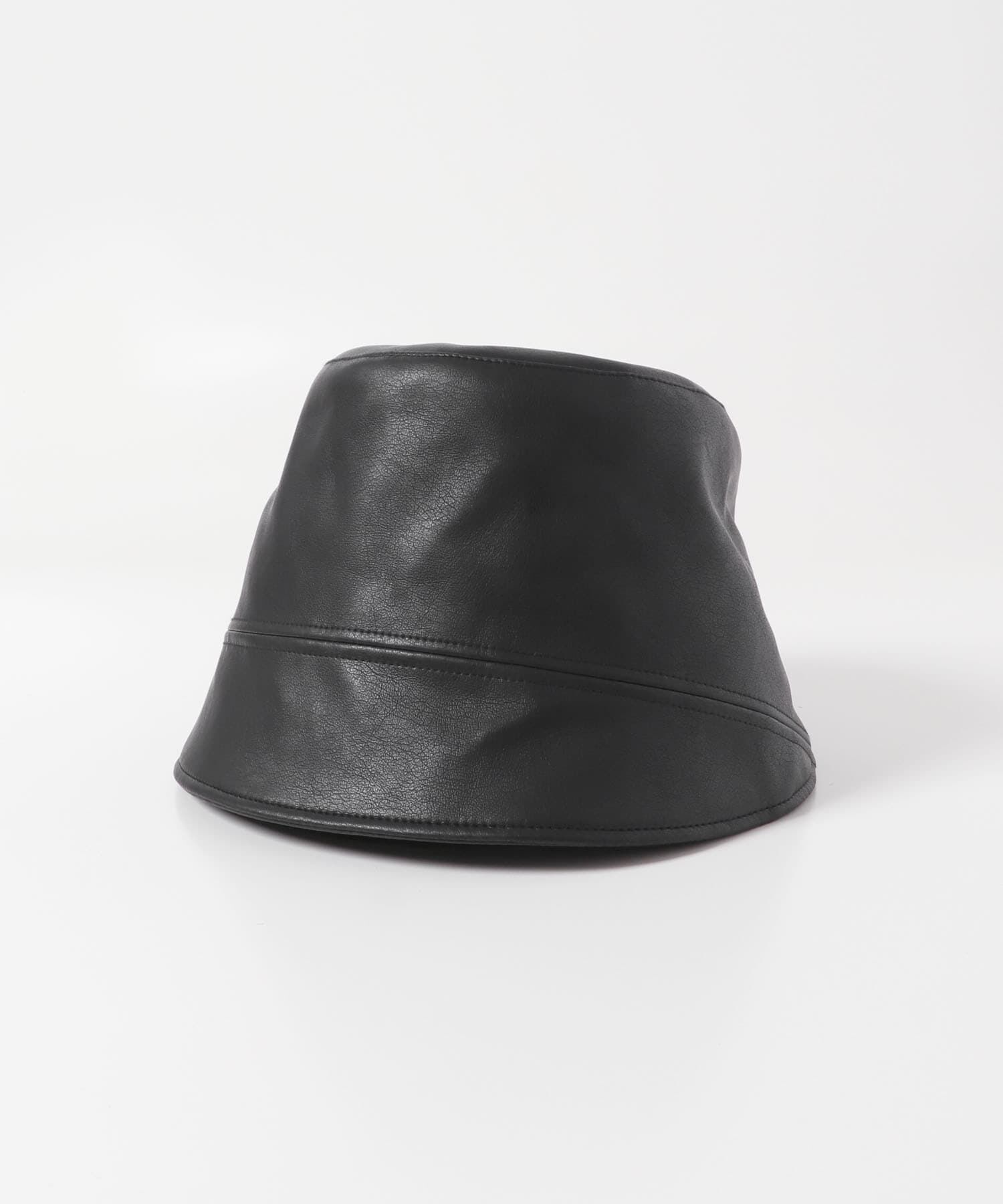 SMELLY「フロントラインフェイクレザーハット」|ハット|