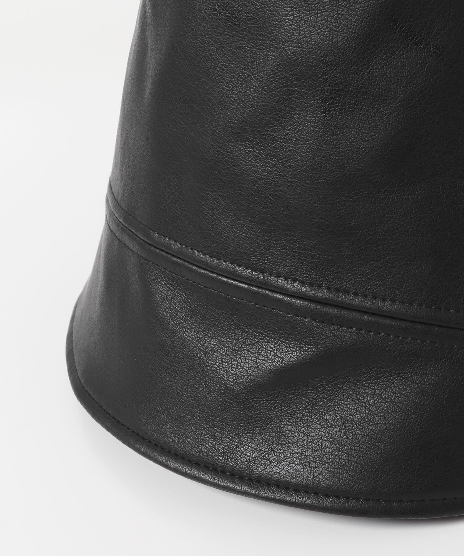 SMELLY「フロントラインフェイクレザーハット」|ハット|