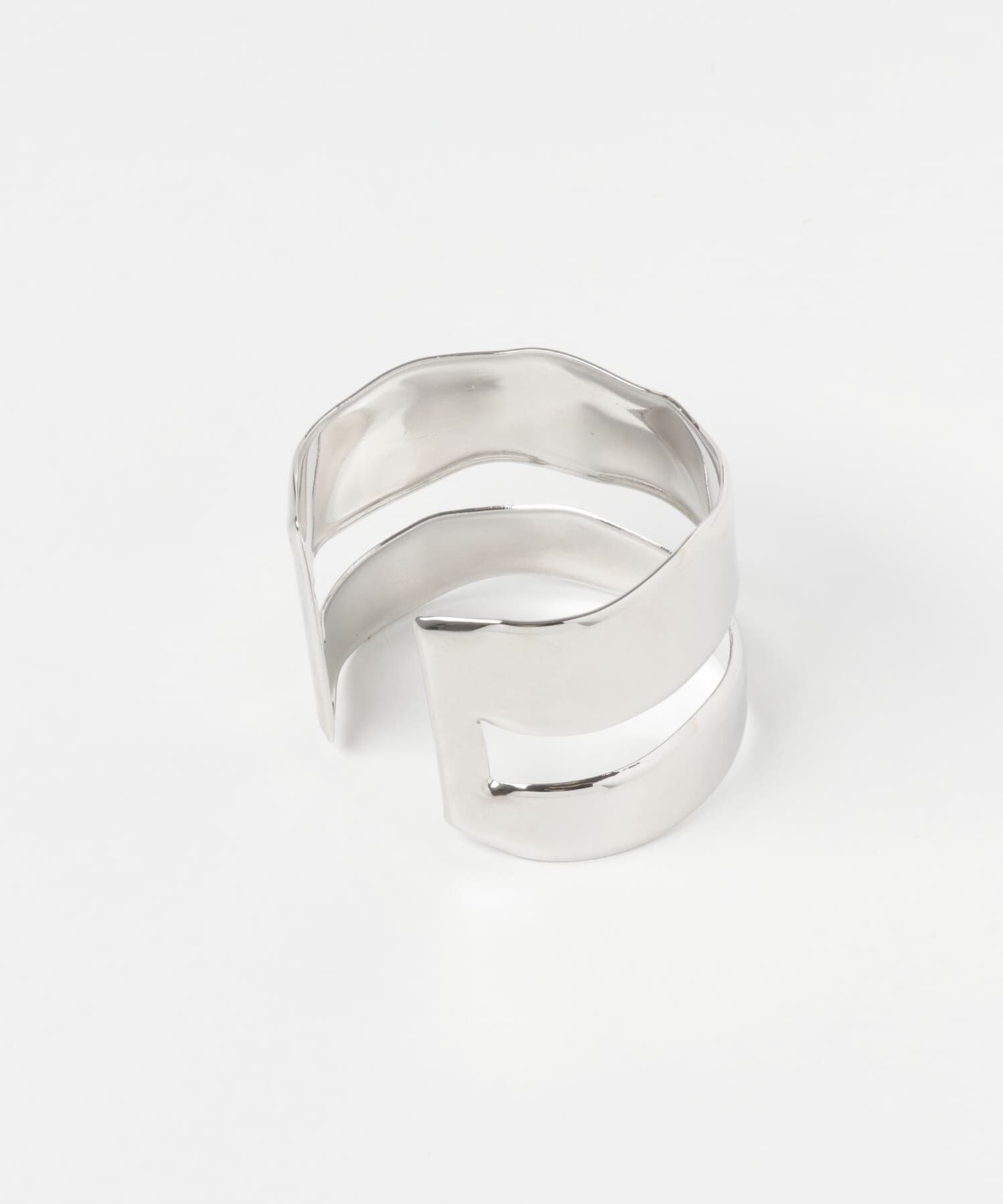 SMELLY「ボリュームメタルバングル」|ブレスレット・バングル|