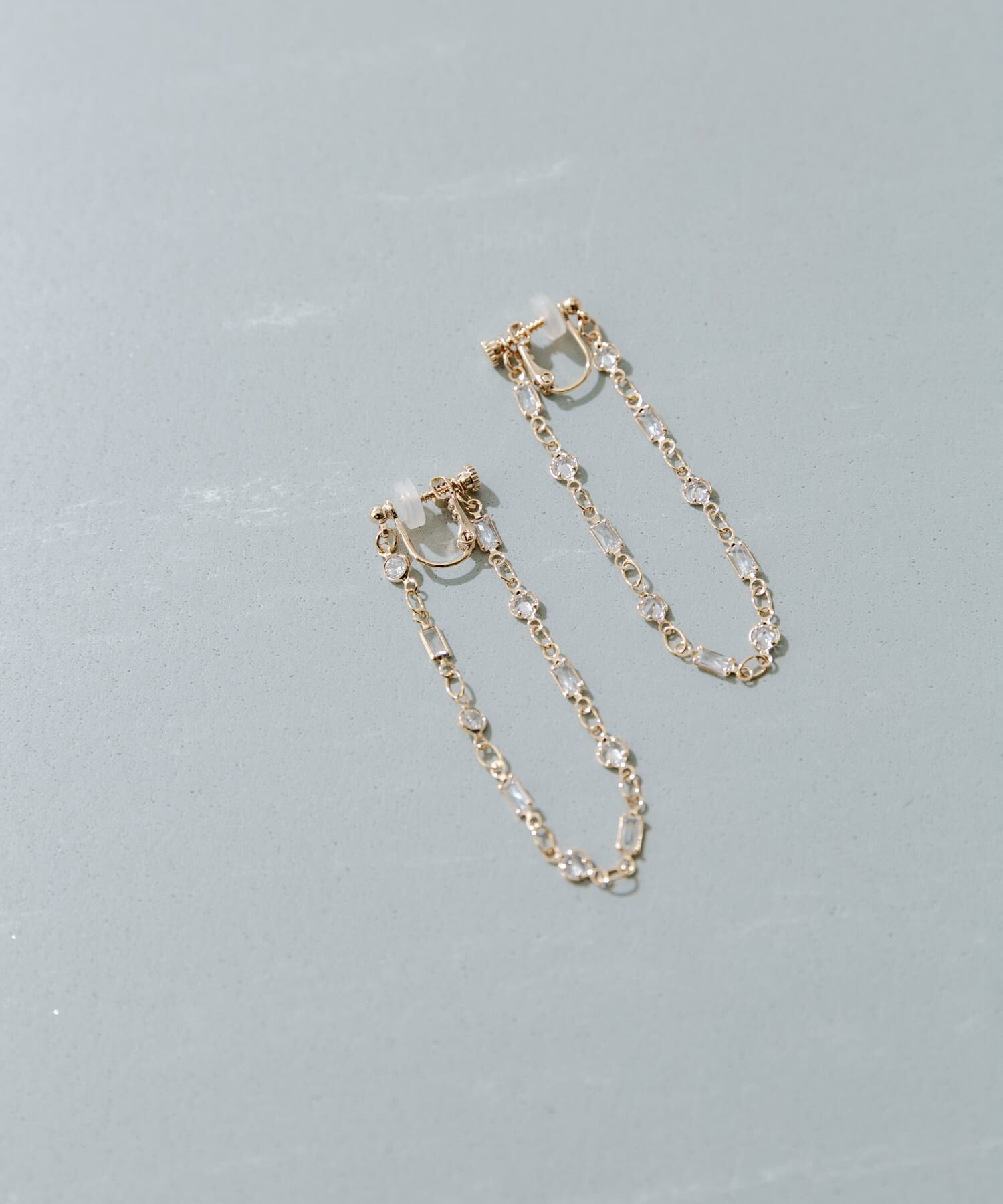 SMELLY「ビジューループイヤリング」|イヤリング|