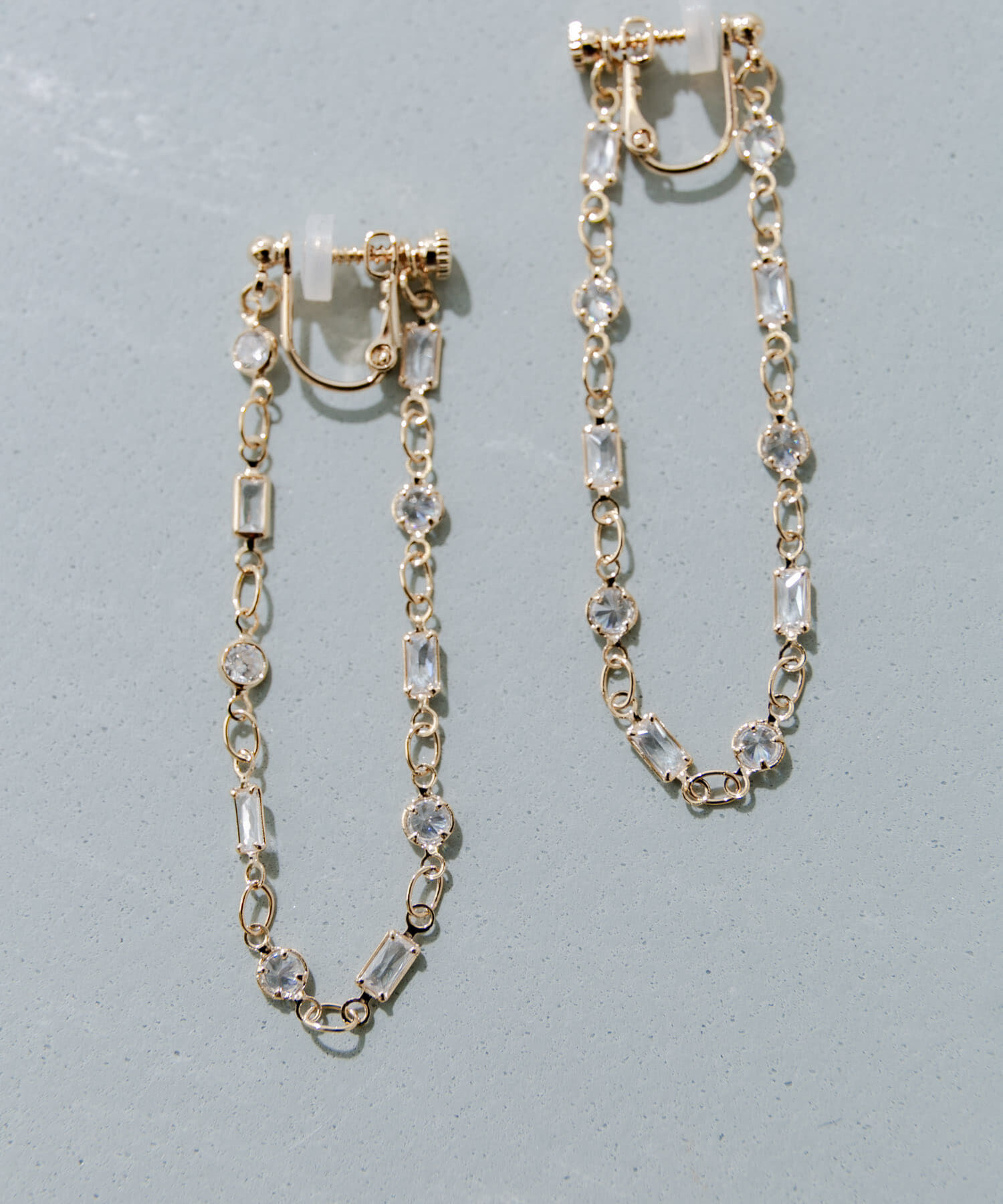 SMELLY「ビジューループイヤリング」|イヤリング|