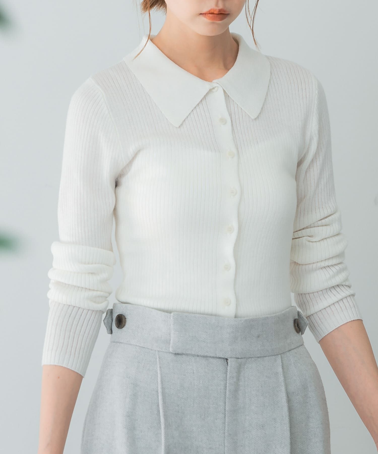 URBAN RESEARCH ROSSO「ROLLA&rsquo;S　CAROLINE KNIT LONG-SLEEVE TOP」|ニット・セーター|