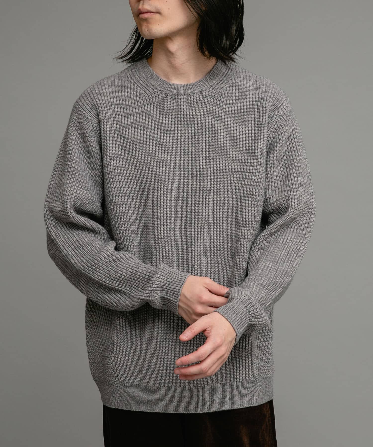 Sonny Label 「ウォッシャブルウール混ニットプルオーバー」|ニット・セーター|