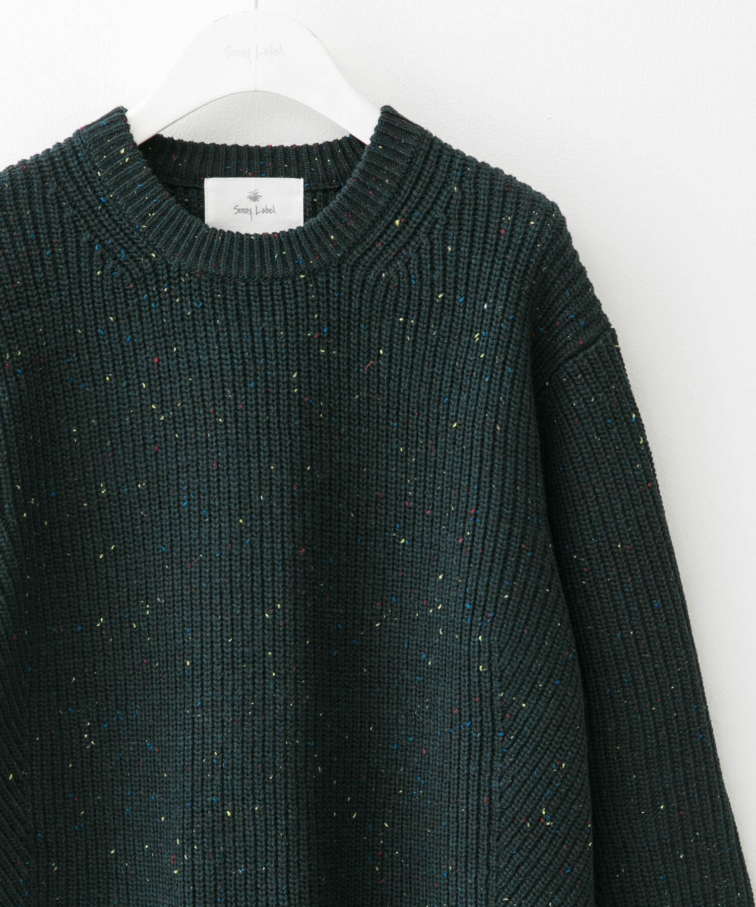 Sonny Label 「ウォッシャブルウール混ニットプルオーバー」|ニット・セーター|グリーン