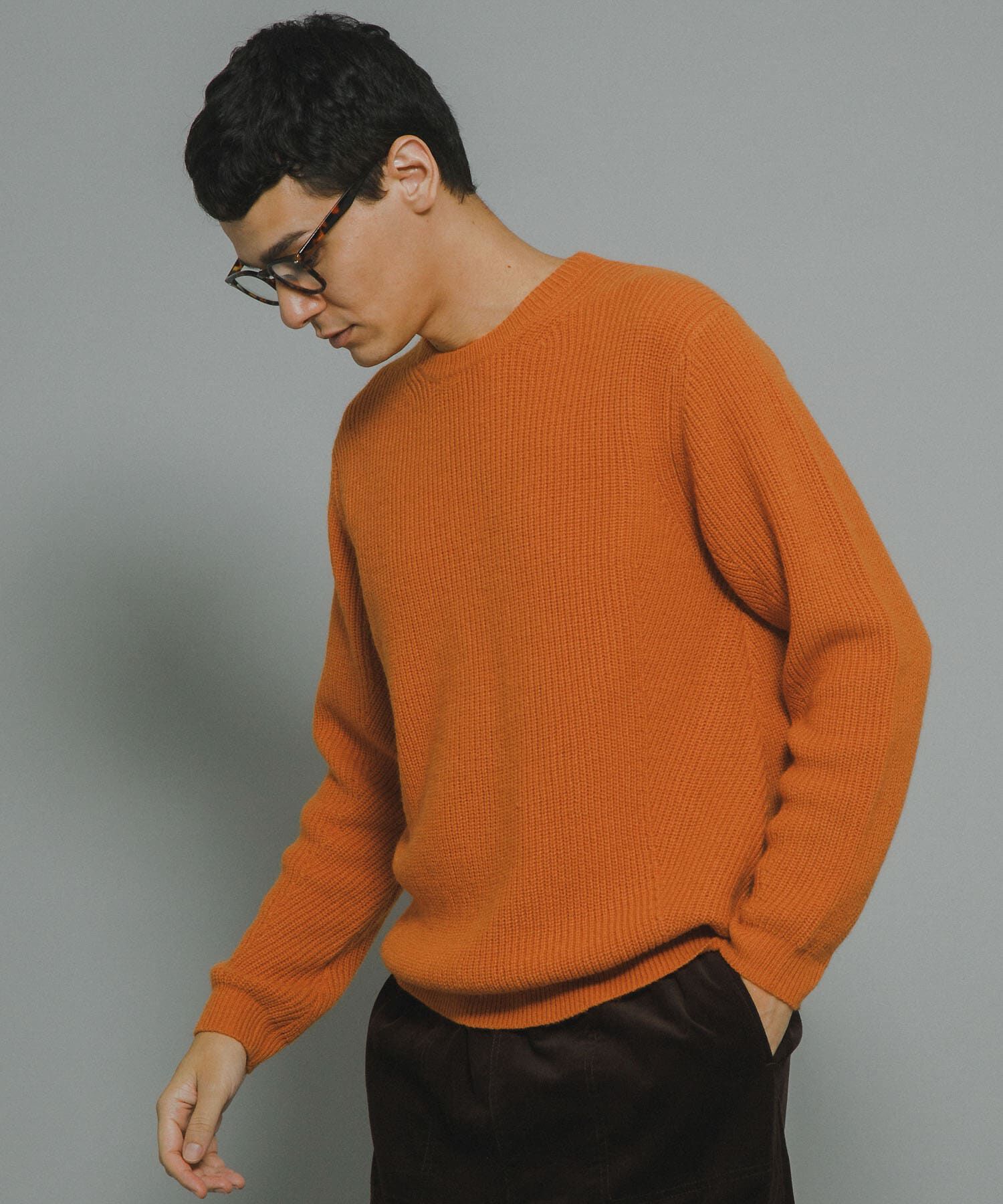 Sonny Label 「ウォッシャブルウール混ニットプルオーバー」|ニット・セーター|