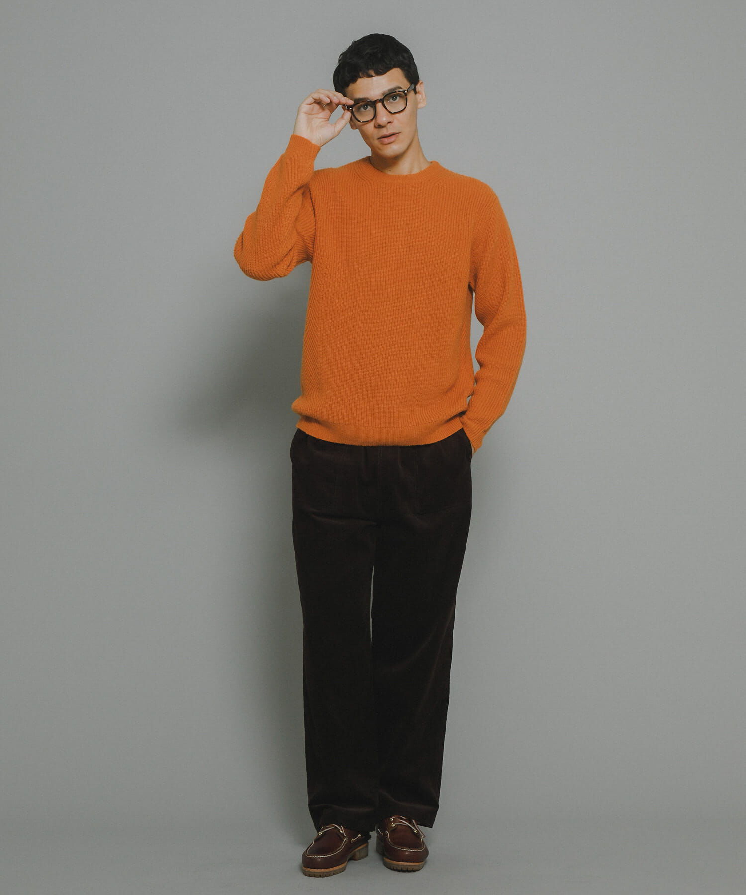 Sonny Label 「ウォッシャブルウール混ニットプルオーバー」|ニット・セーター|