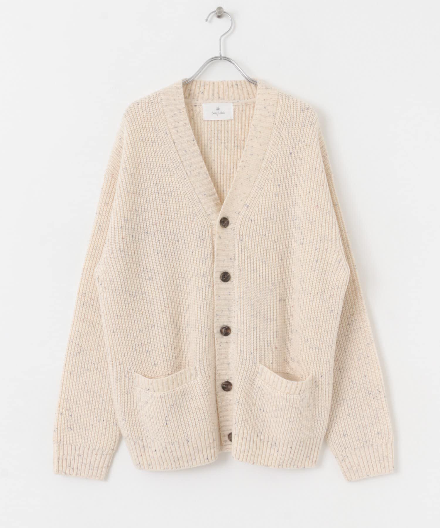 Sonny Label 「ウォッシャブルウール混ネップカーディガン」|カーディガン|