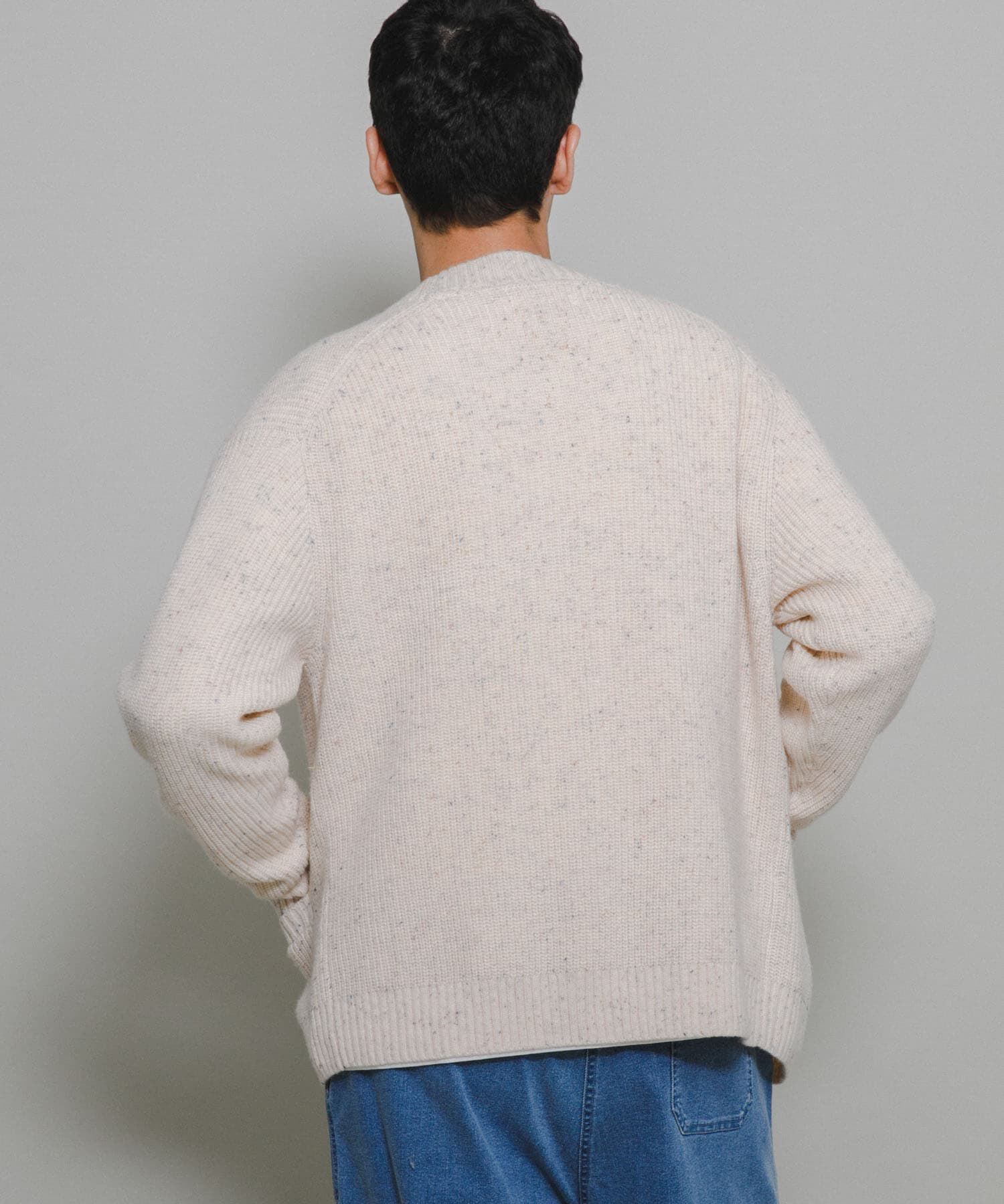 Sonny Label 「ウォッシャブルウール混ネップカーディガン」|カーディガン|