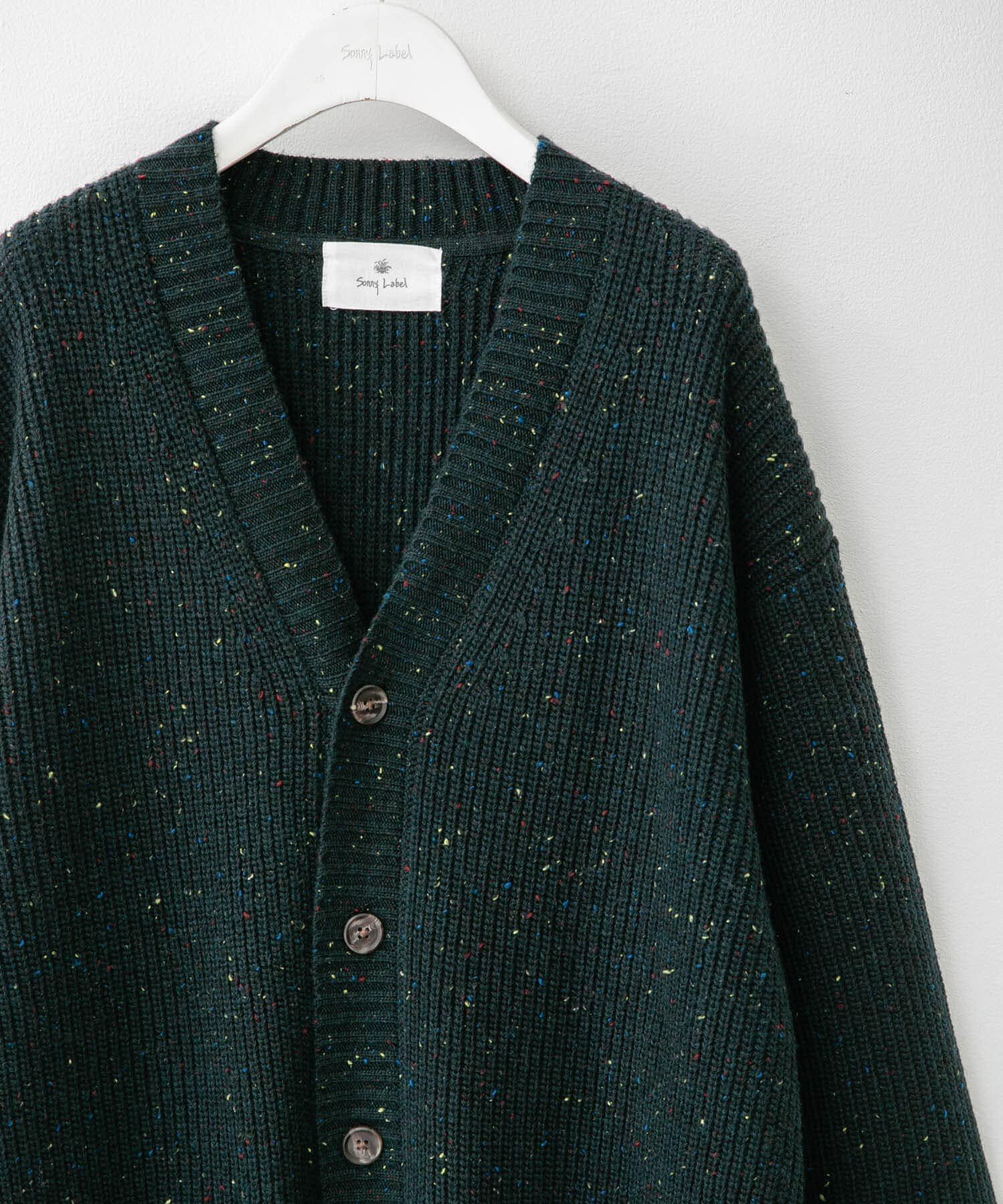 Sonny Label 「ウォッシャブルウール混ネップカーディガン」|カーディガン|