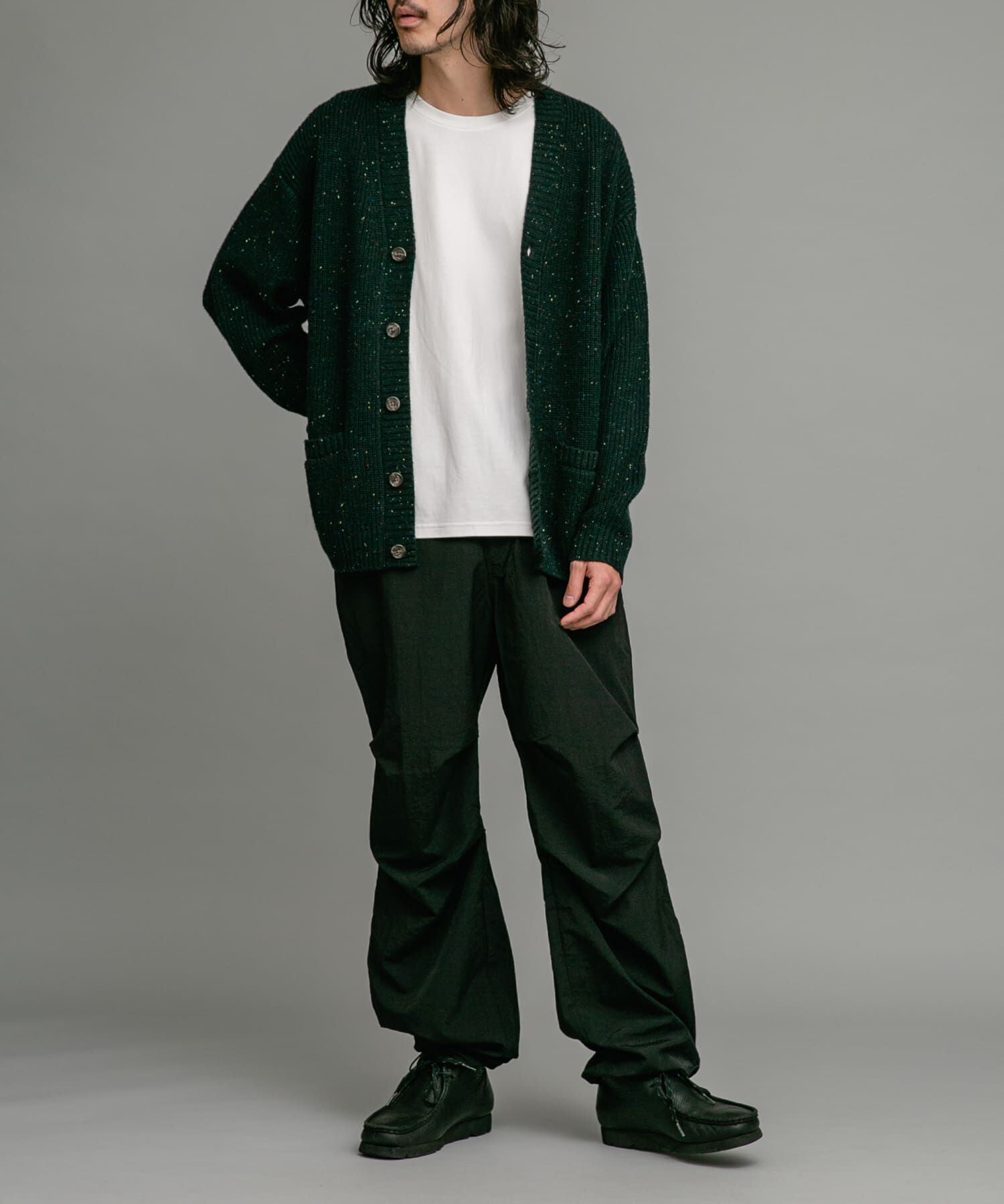 Sonny Label 「ウォッシャブルウール混ネップカーディガン」|カーディガン|