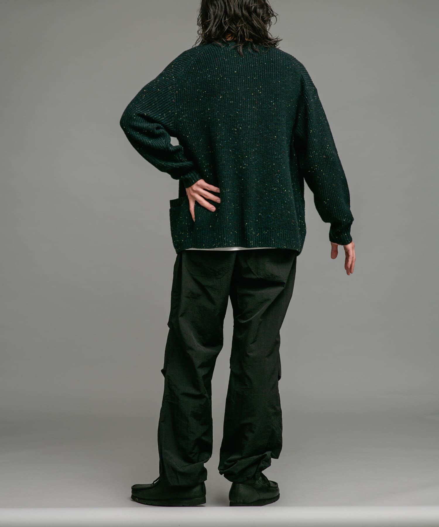 Sonny Label 「ウォッシャブルウール混ネップカーディガン」|カーディガン|