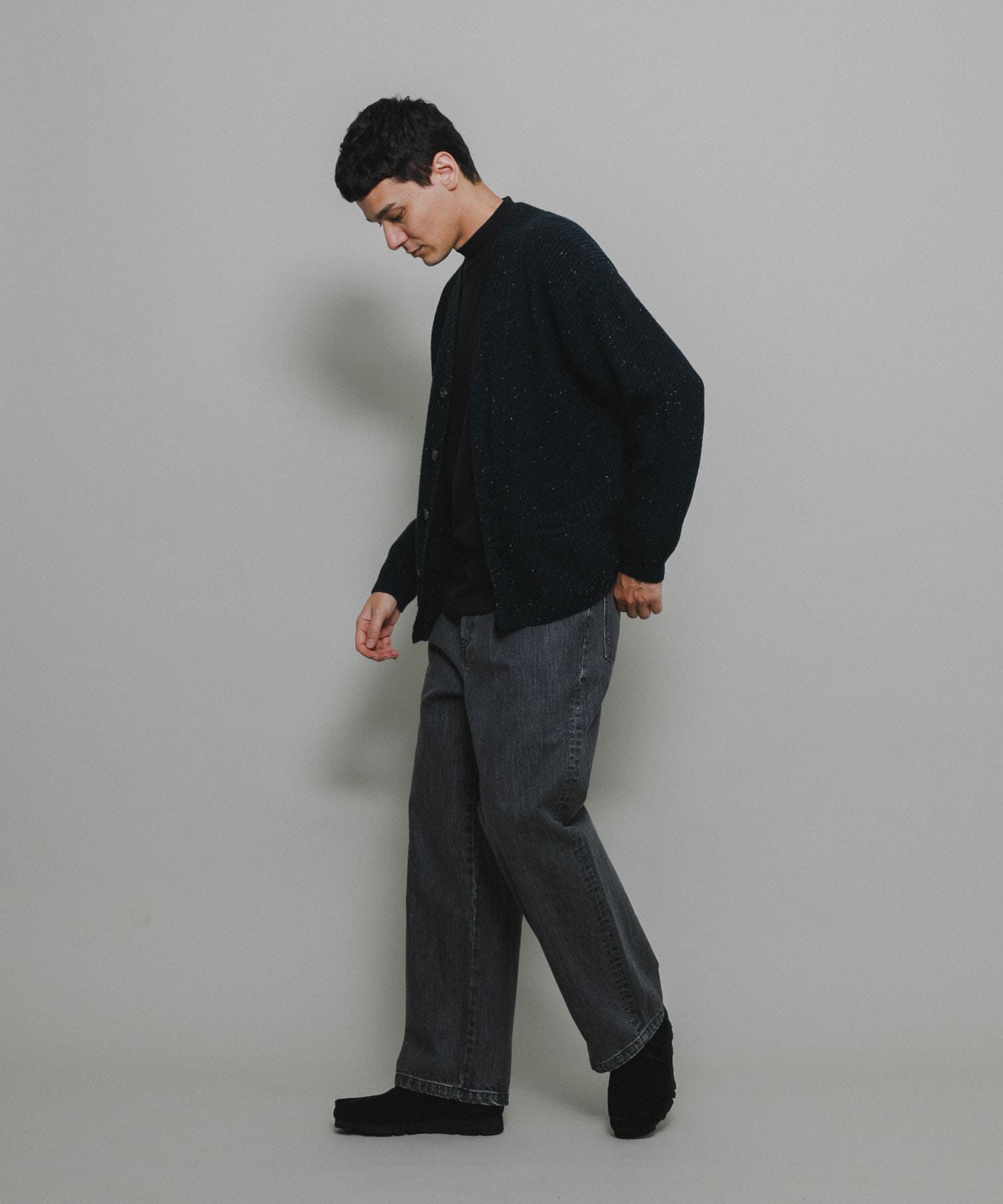 Sonny Label 「ウォッシャブルウール混ネップカーディガン」|カーディガン|