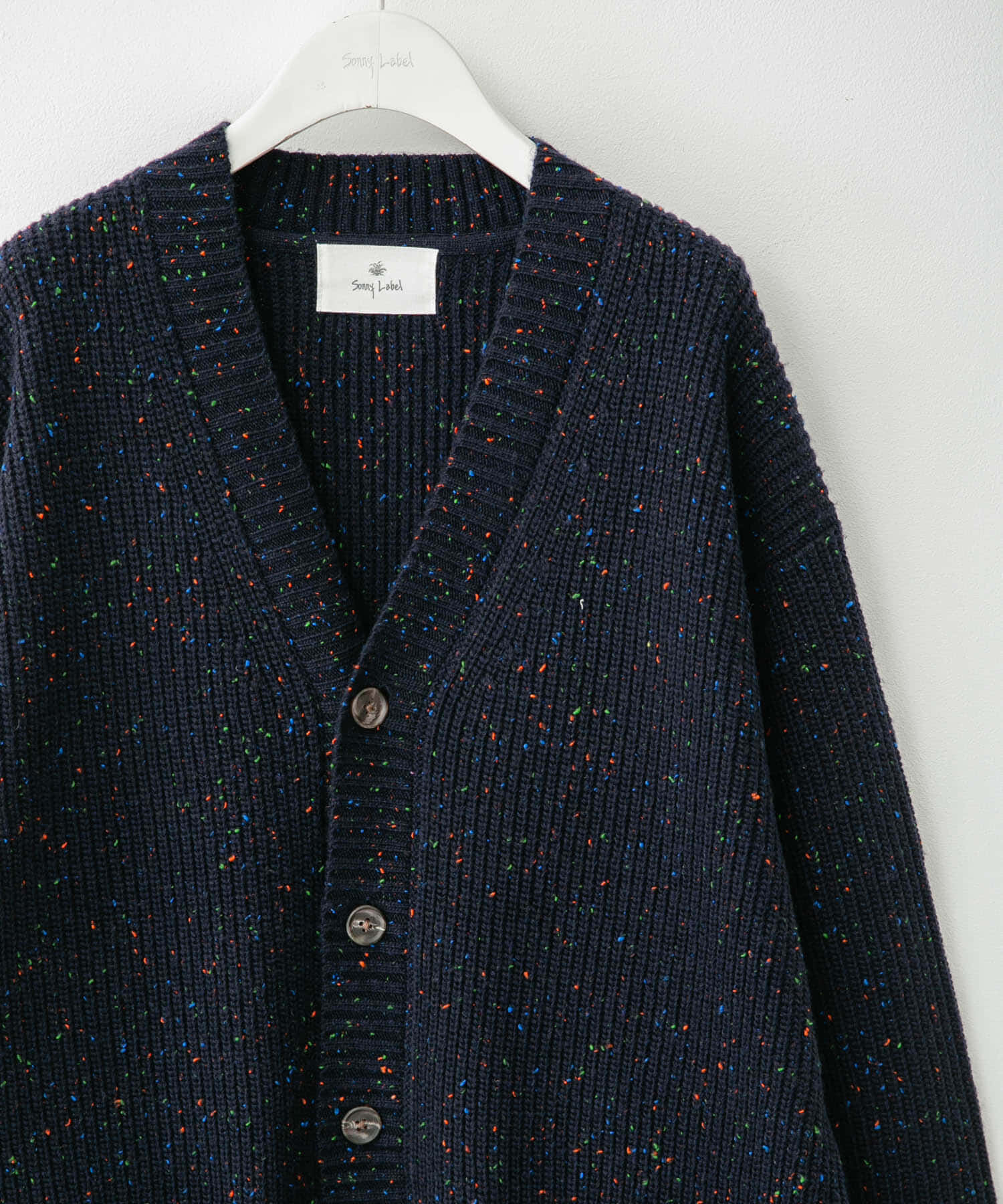 Sonny Label 「ウォッシャブルウール混ネップカーディガン」|カーディガン|