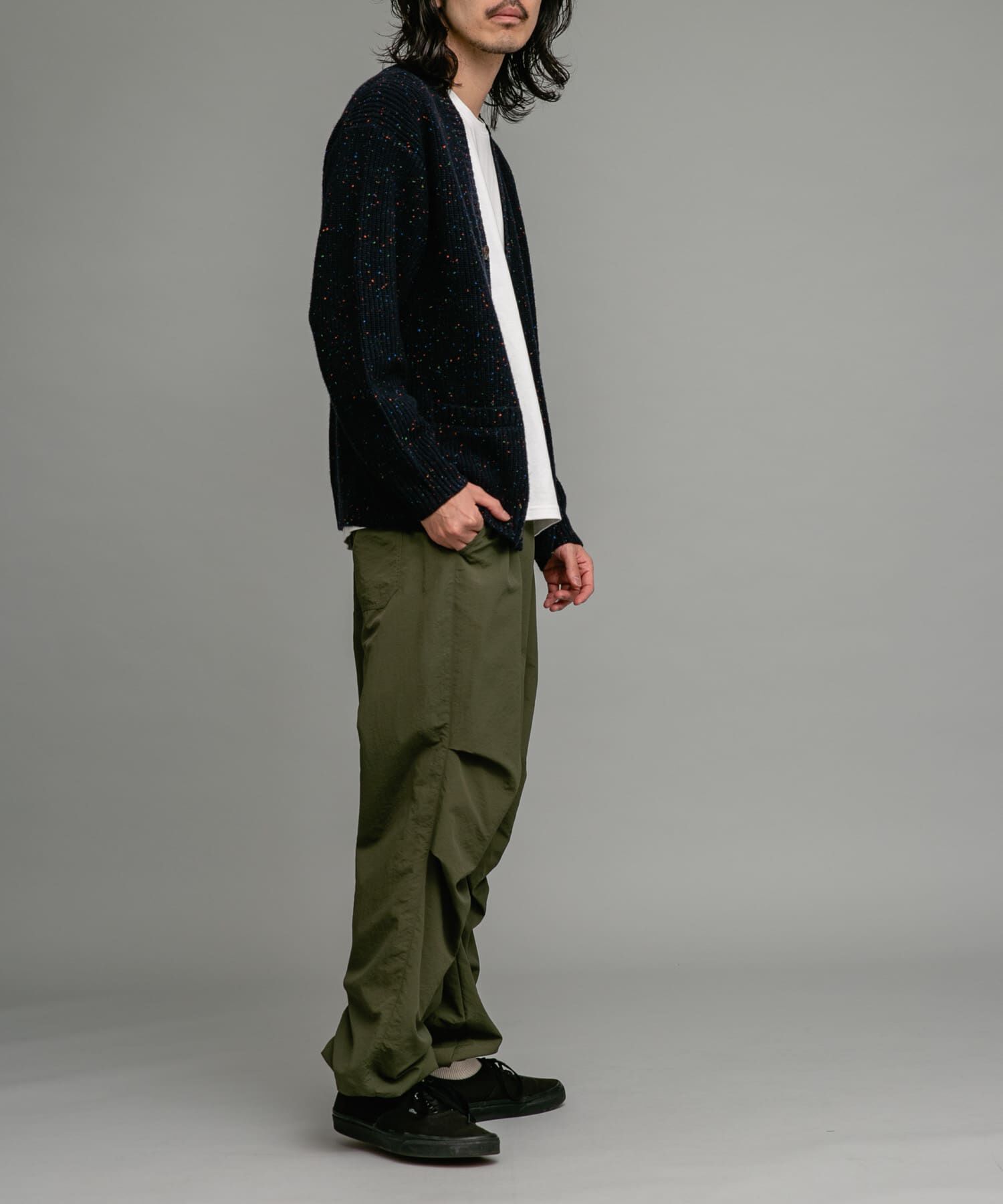 Sonny Label 「ウォッシャブルウール混ネップカーディガン」|カーディガン|