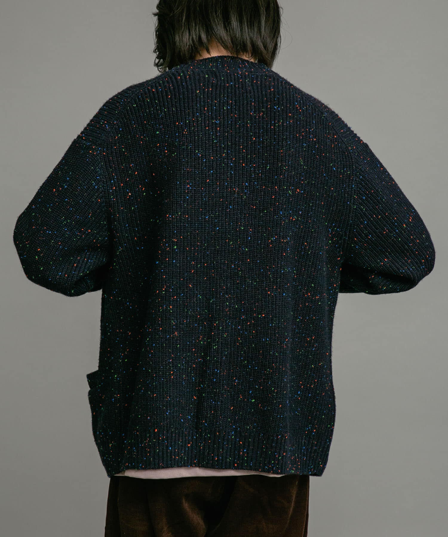 Sonny Label 「ウォッシャブルウール混ネップカーディガン」|カーディガン|