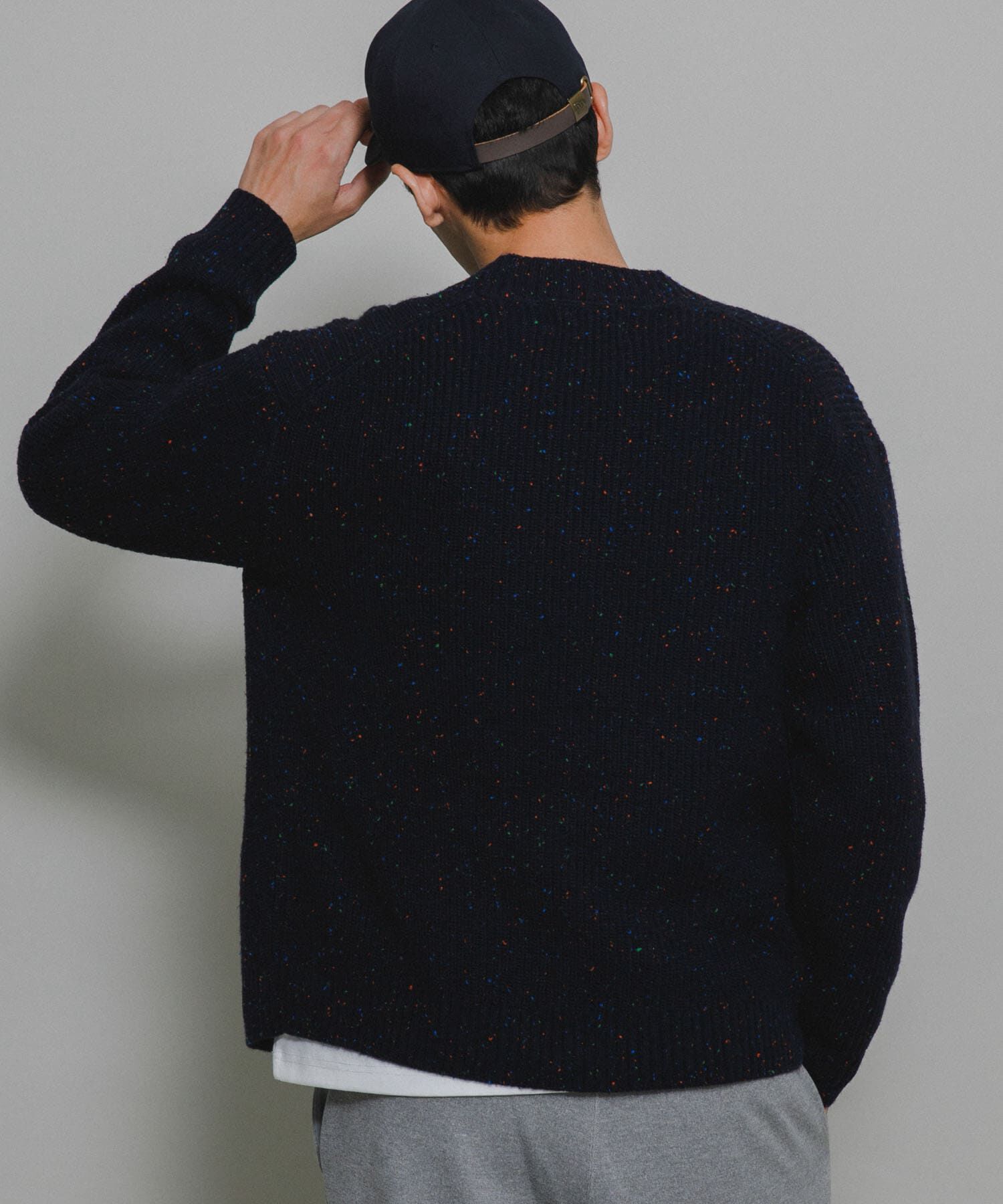 Sonny Label 「ウォッシャブルウール混ネップカーディガン」|カーディガン|