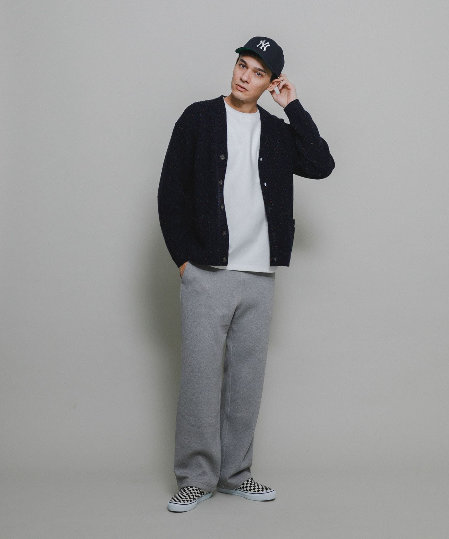 Sonny Label 「ウォッシャブルウール混ネップカーディガン」|カーディガン|