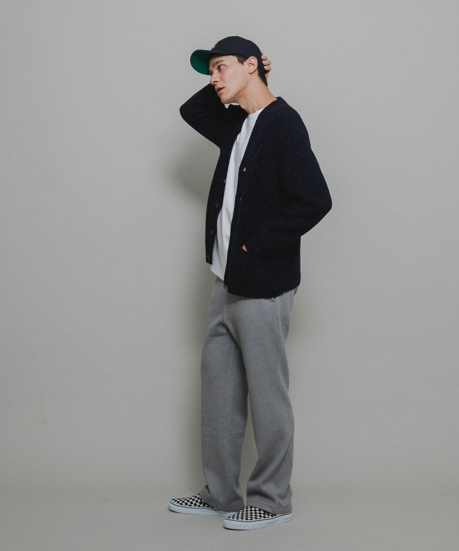 Sonny Label 「ウォッシャブルウール混ネップカーディガン」|カーディガン|