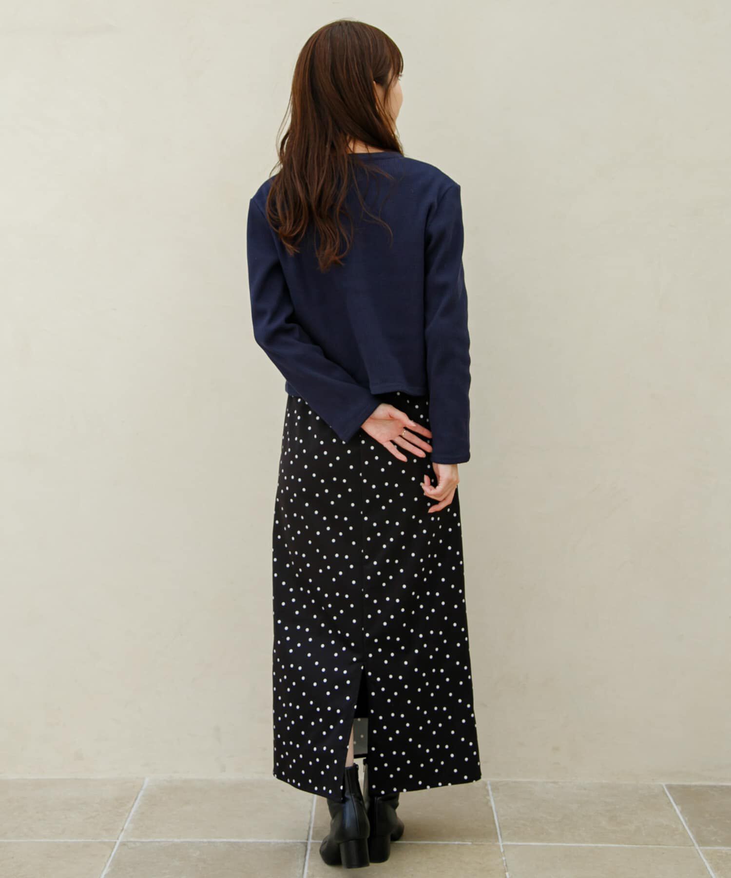 Sonny Label 「『WEB/一部店舗限定』金ボタンワッフルカーディガン」|カーディガン|