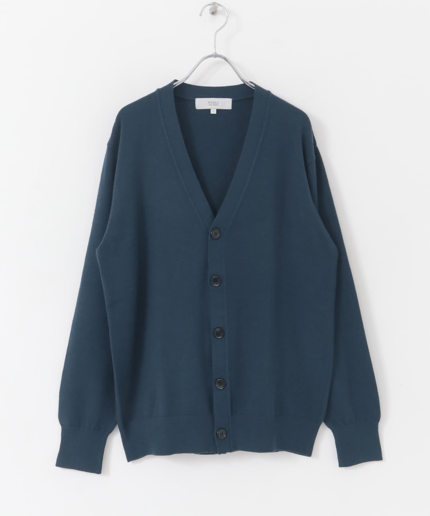 URBAN RESEARCH ROSSO「『WEB限定』ウォッシャブルストレッチVネックニットカーディガン」|カーディガン|