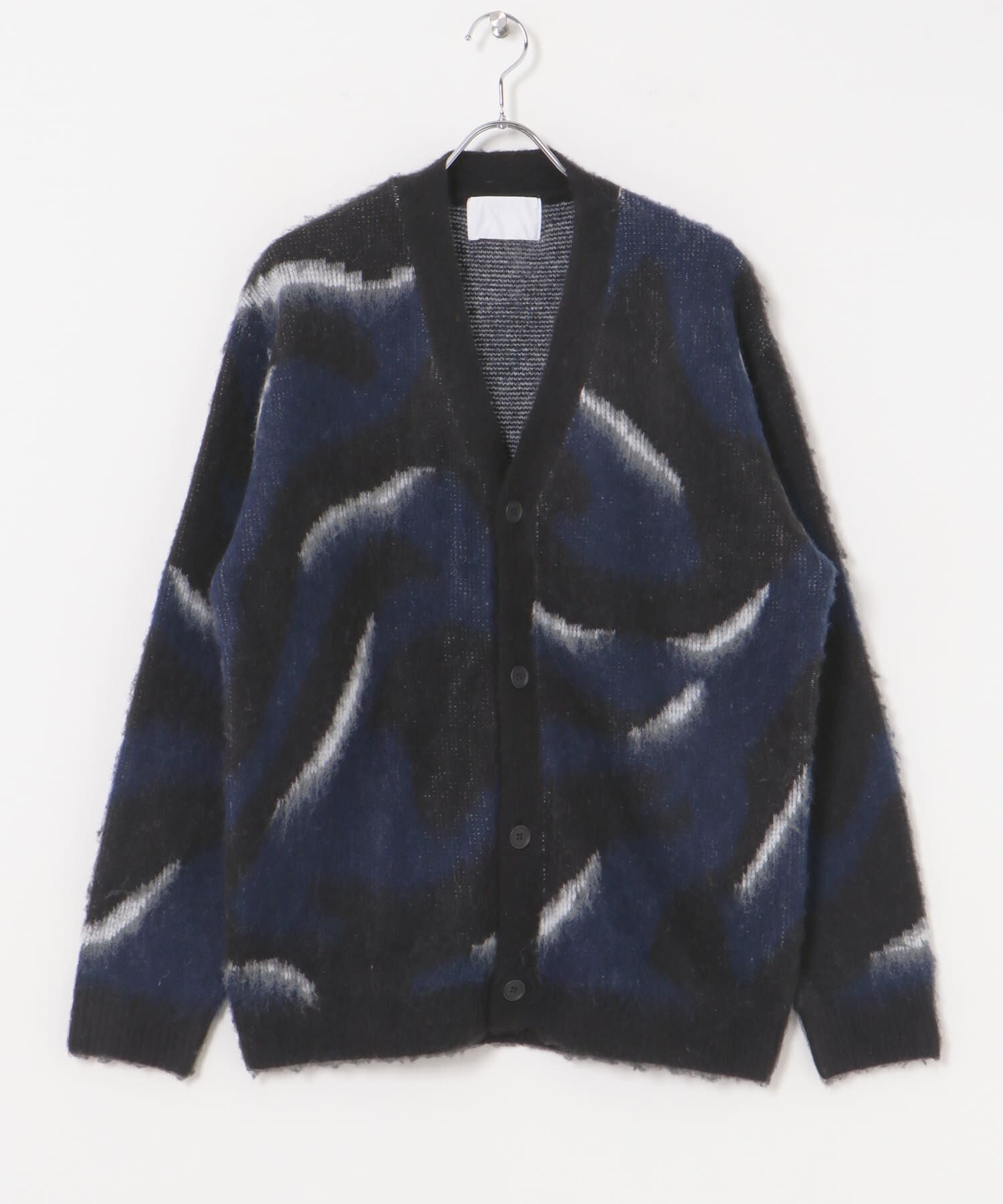 URBAN RESEARCH「URBAN RESEARCH iD　パターン起毛カーディガン」|カーディガン|