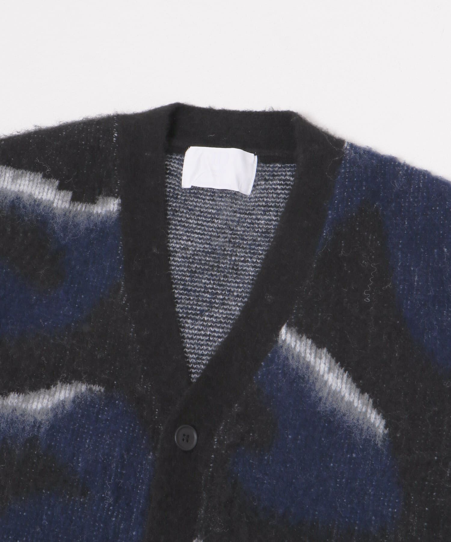 URBAN RESEARCH「URBAN RESEARCH iD　パターン起毛カーディガン」|カーディガン|