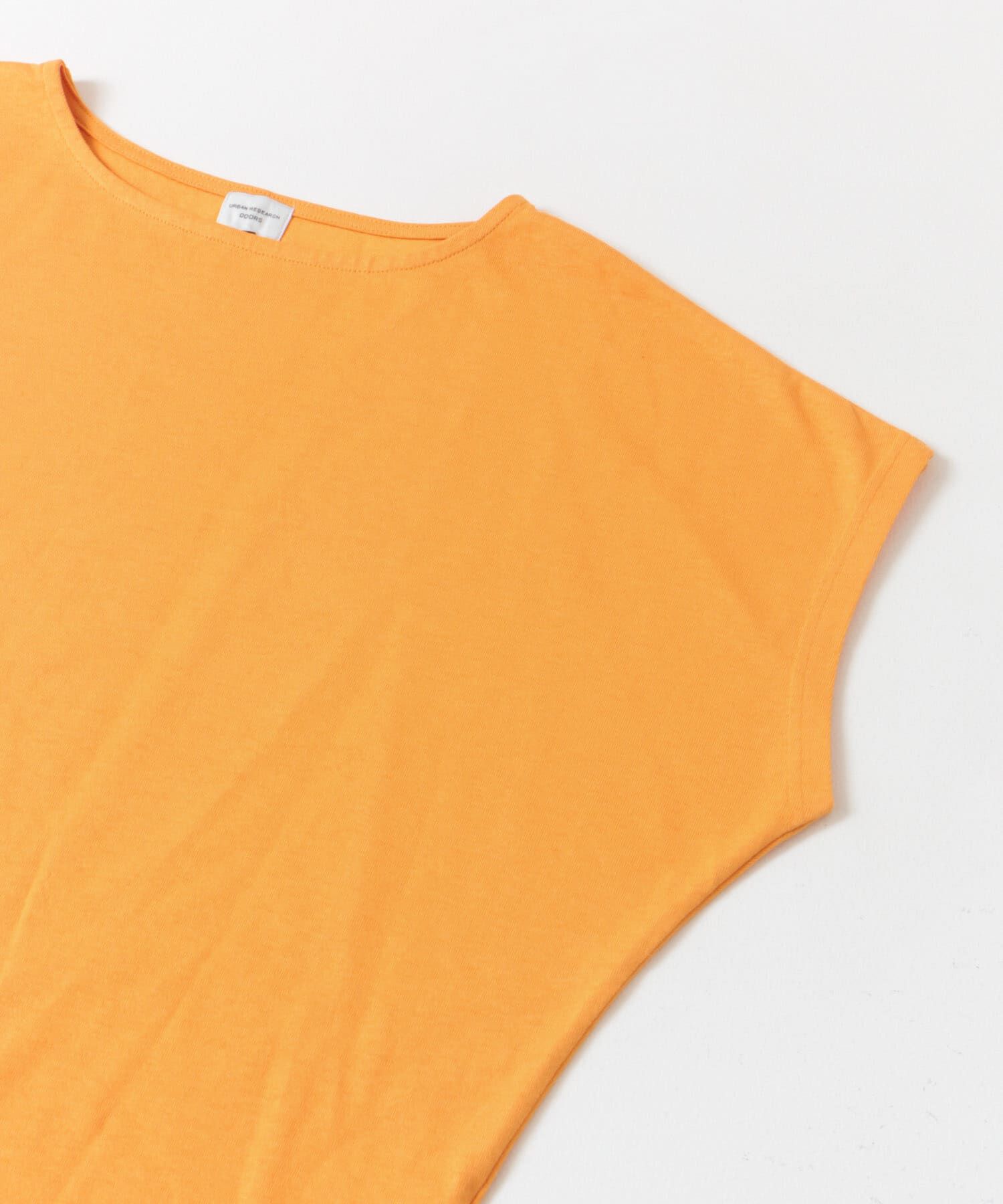 URBAN RESEARCH DOORS「add fabrics オーバーフレンチTシャツ」|Tシャツ・カットソー|