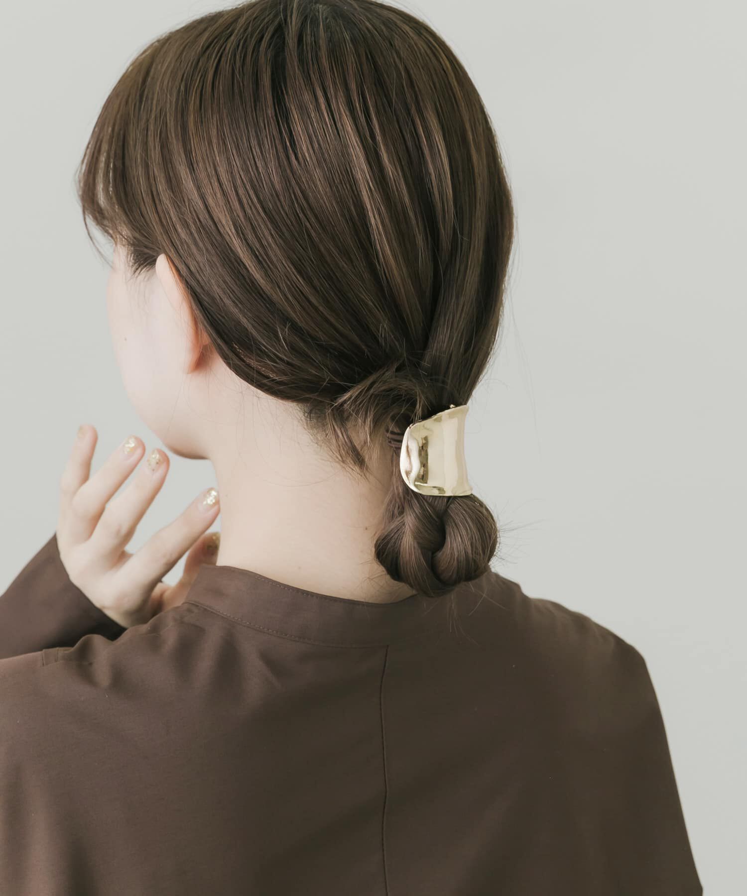 SMELLY「ニュアンスメタルヘアカフ」|ヘアゴム・シュシュ|