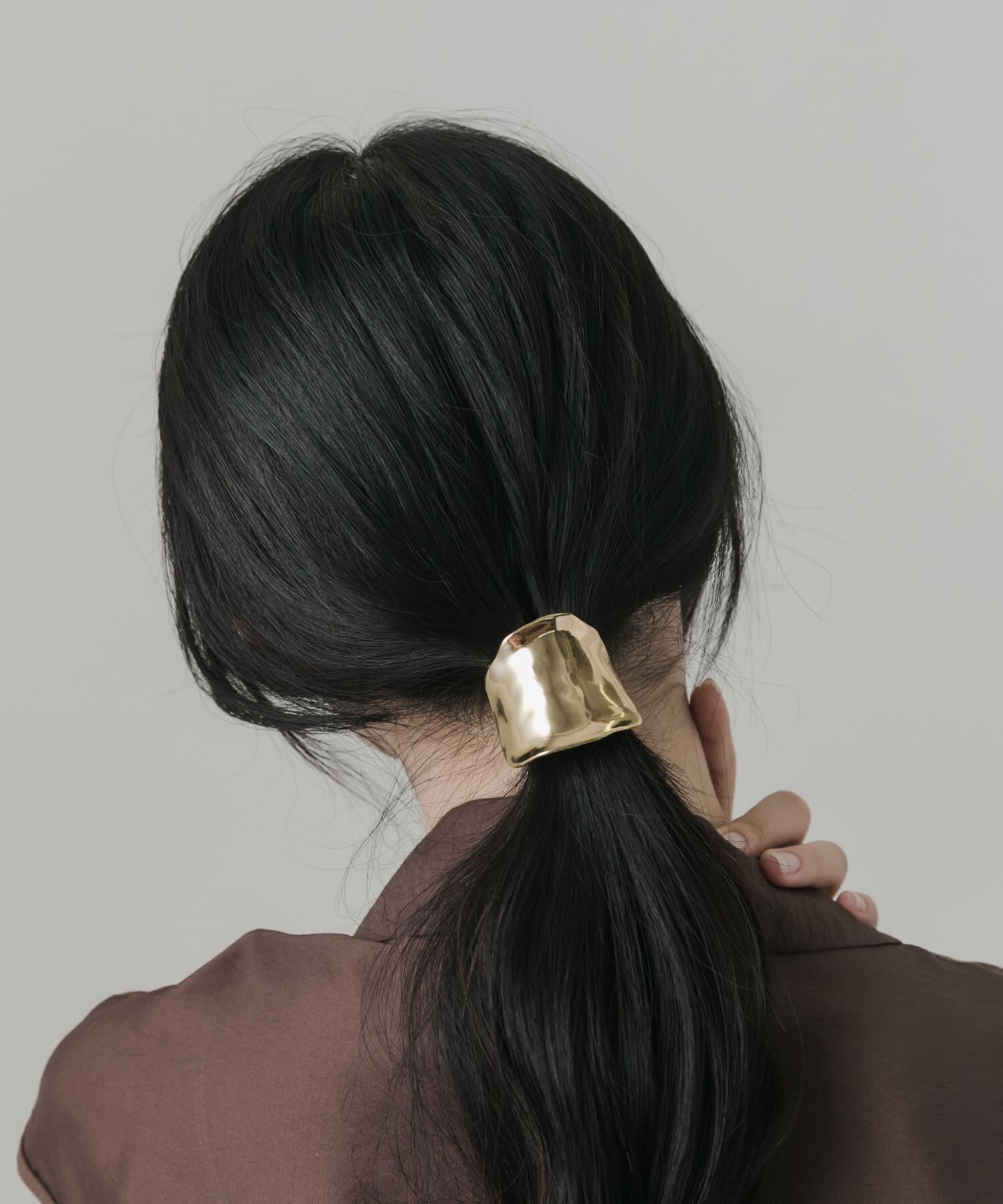 SMELLY「ニュアンスメタルヘアカフ」|ヘアゴム・シュシュ|