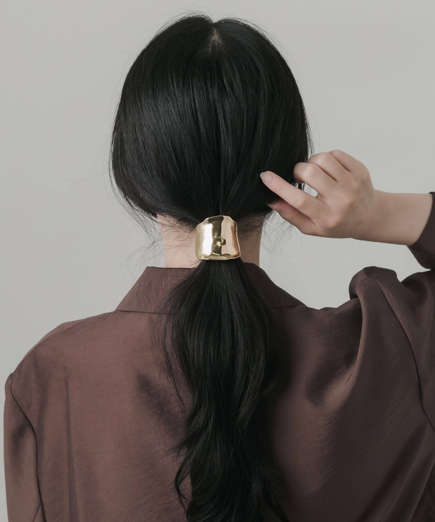 SMELLY「ニュアンスメタルヘアカフ」|ヘアゴム・シュシュ|