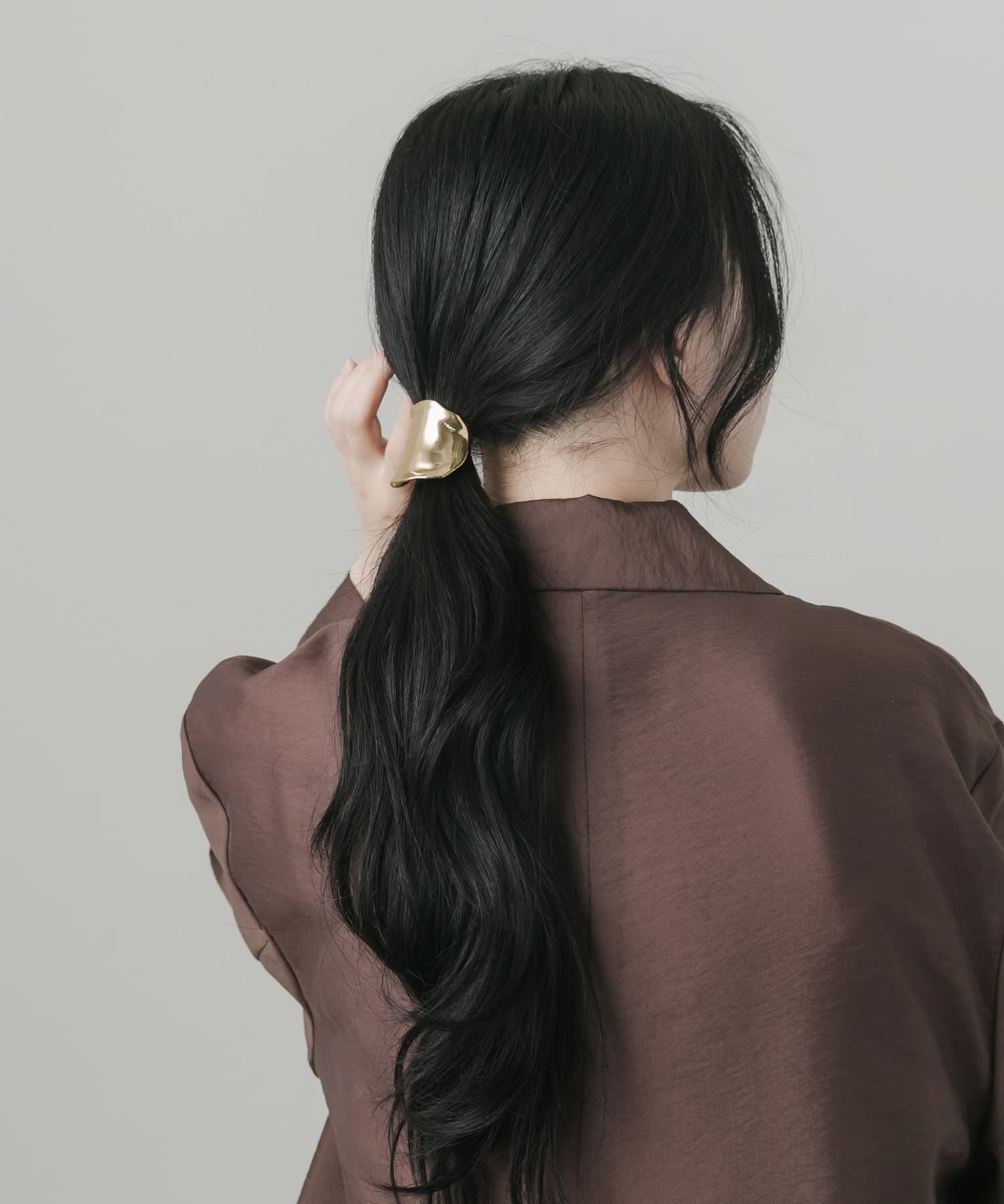 SMELLY「ニュアンスメタルヘアカフ」|ヘアゴム・シュシュ|