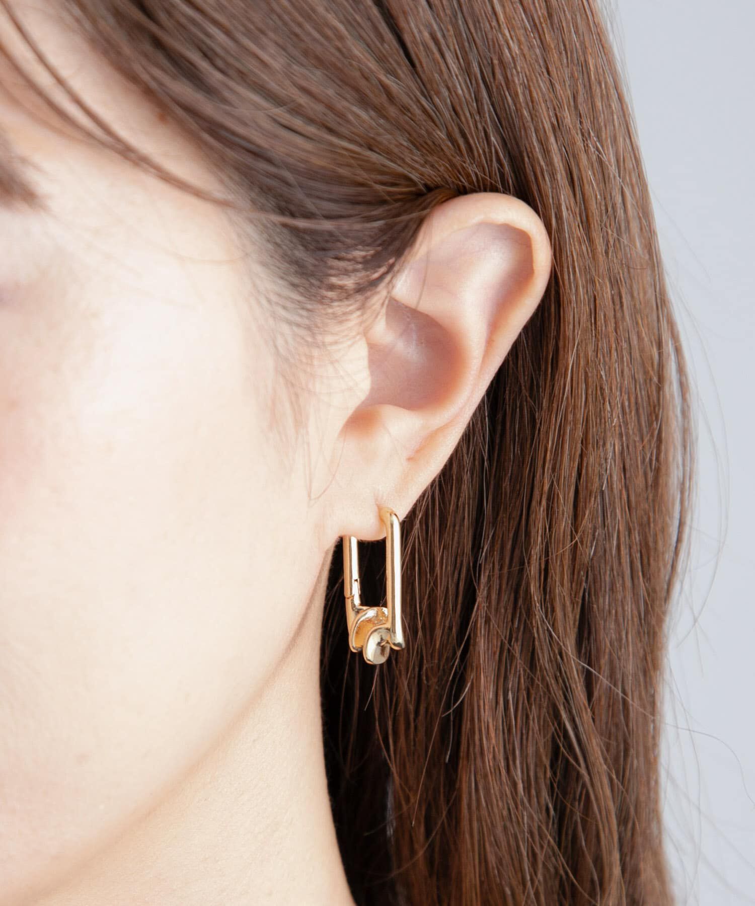 Sonny Label 「ステンレスツイストピアス」|ピアス|ゴールド