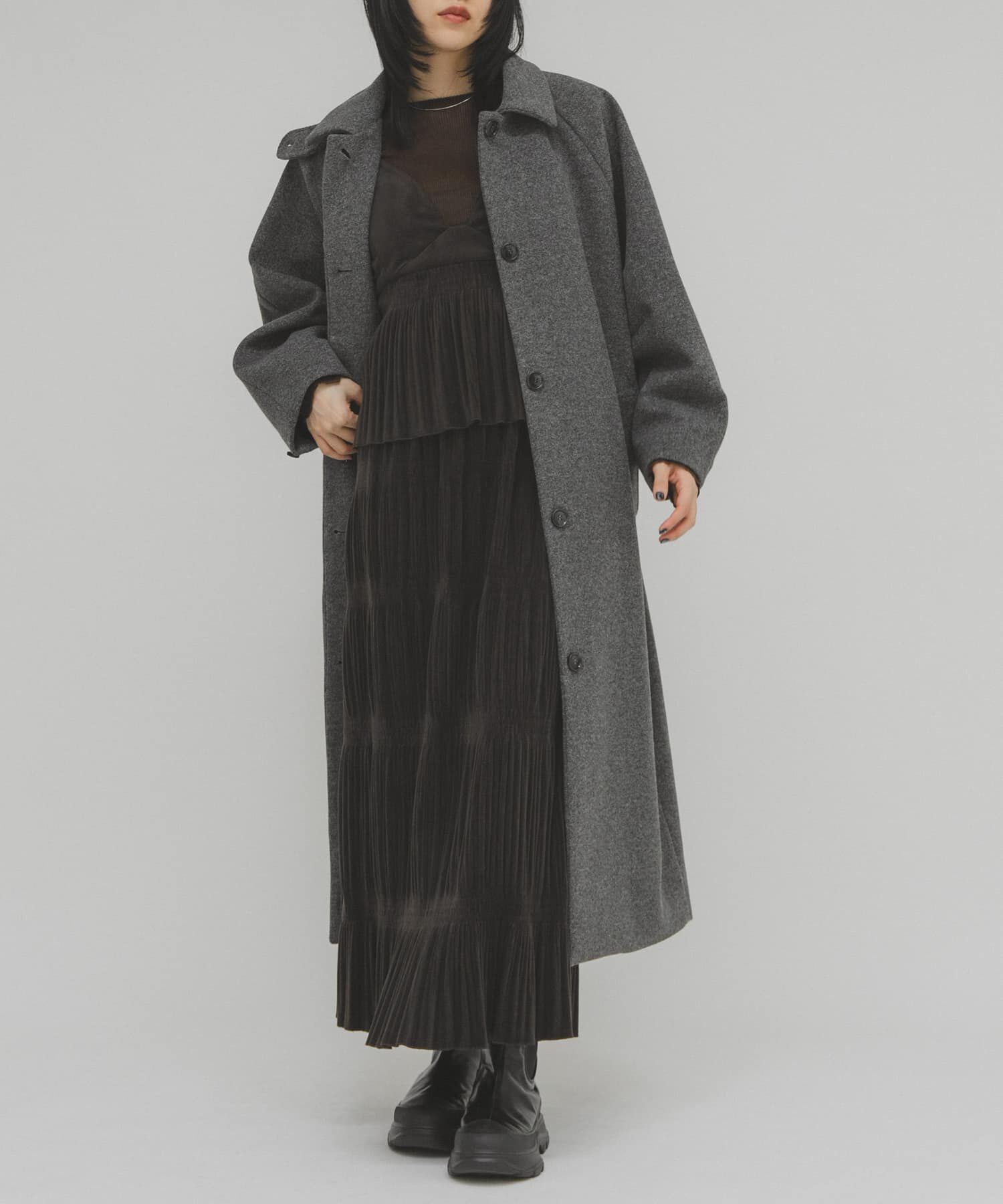  「マジョリカプリーツセパレートワンピース」|ワンピース|