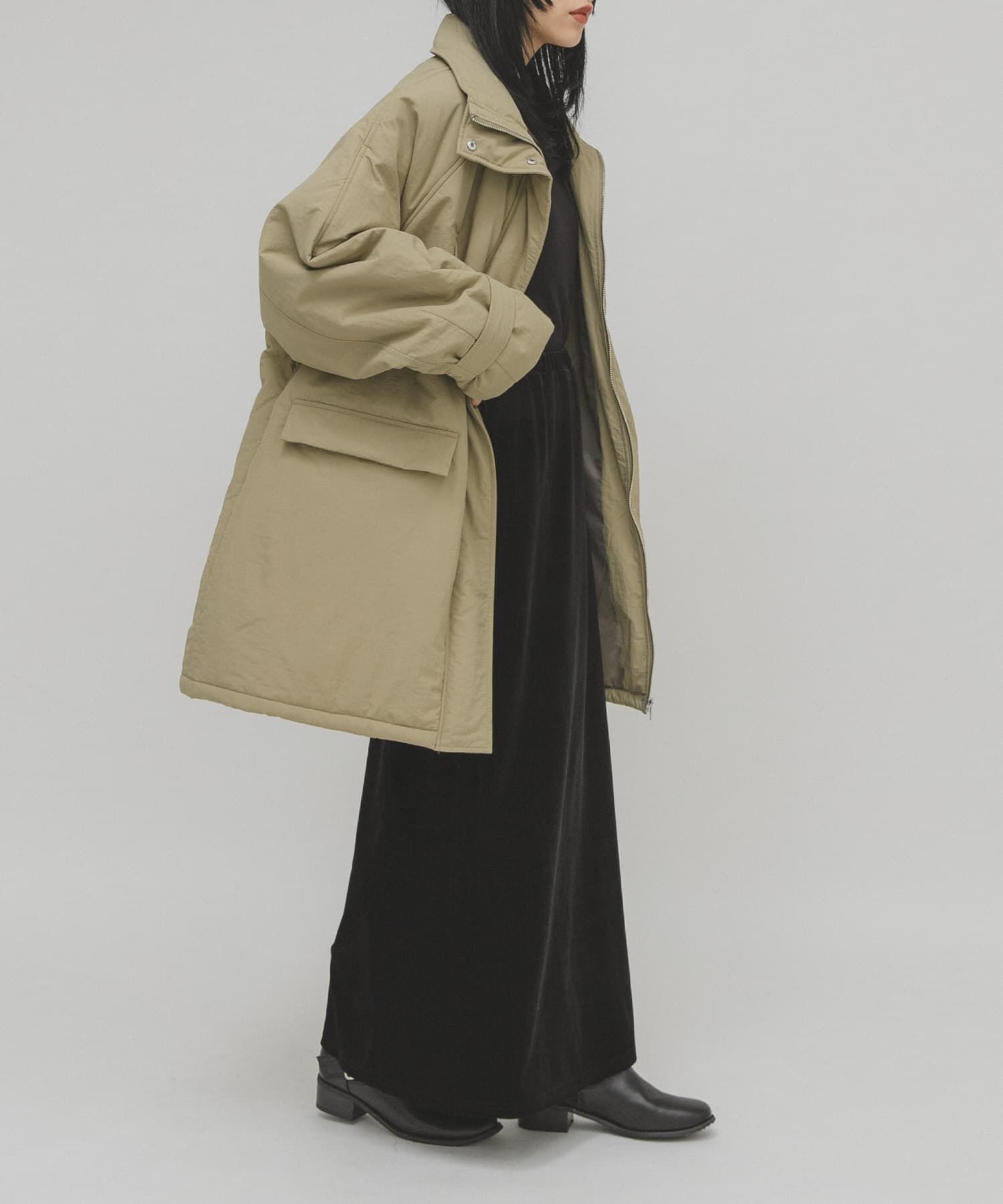 未使用^_^モンスターパテッドミドルコート KBF（ケービーエフ） ダウンコート ダウンジャケット モンスター